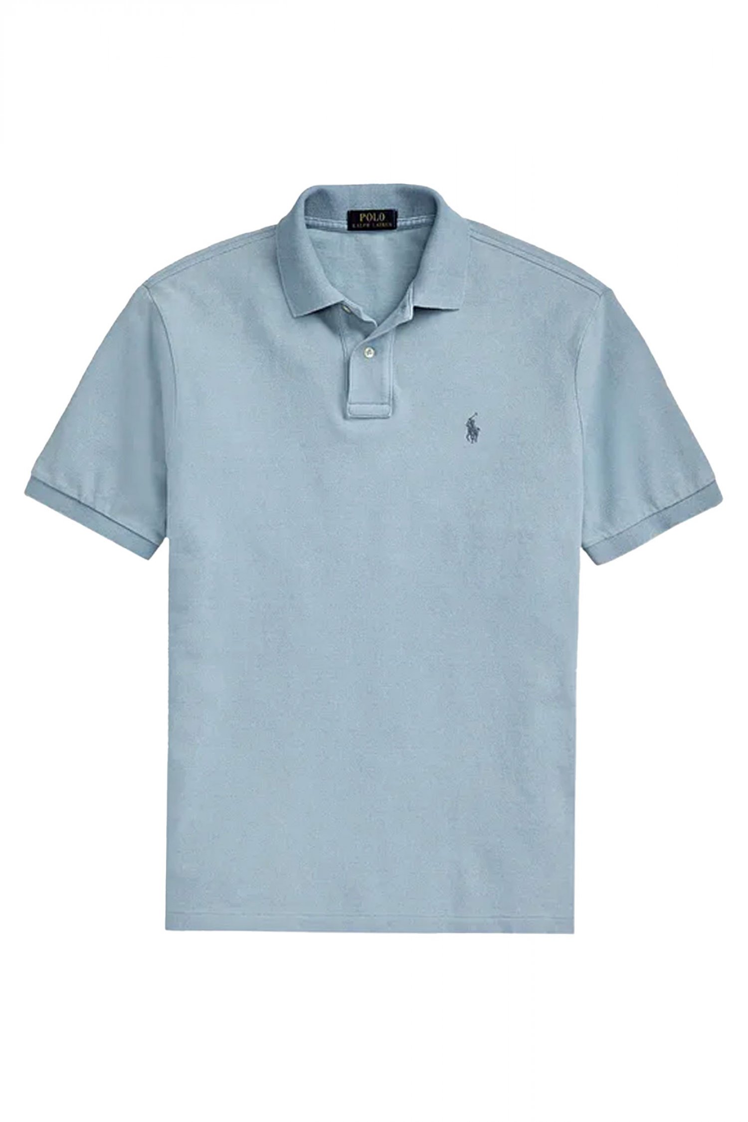 RALPH LAUREN POLO SLIM FIT LOGO ΣΙΕΛ