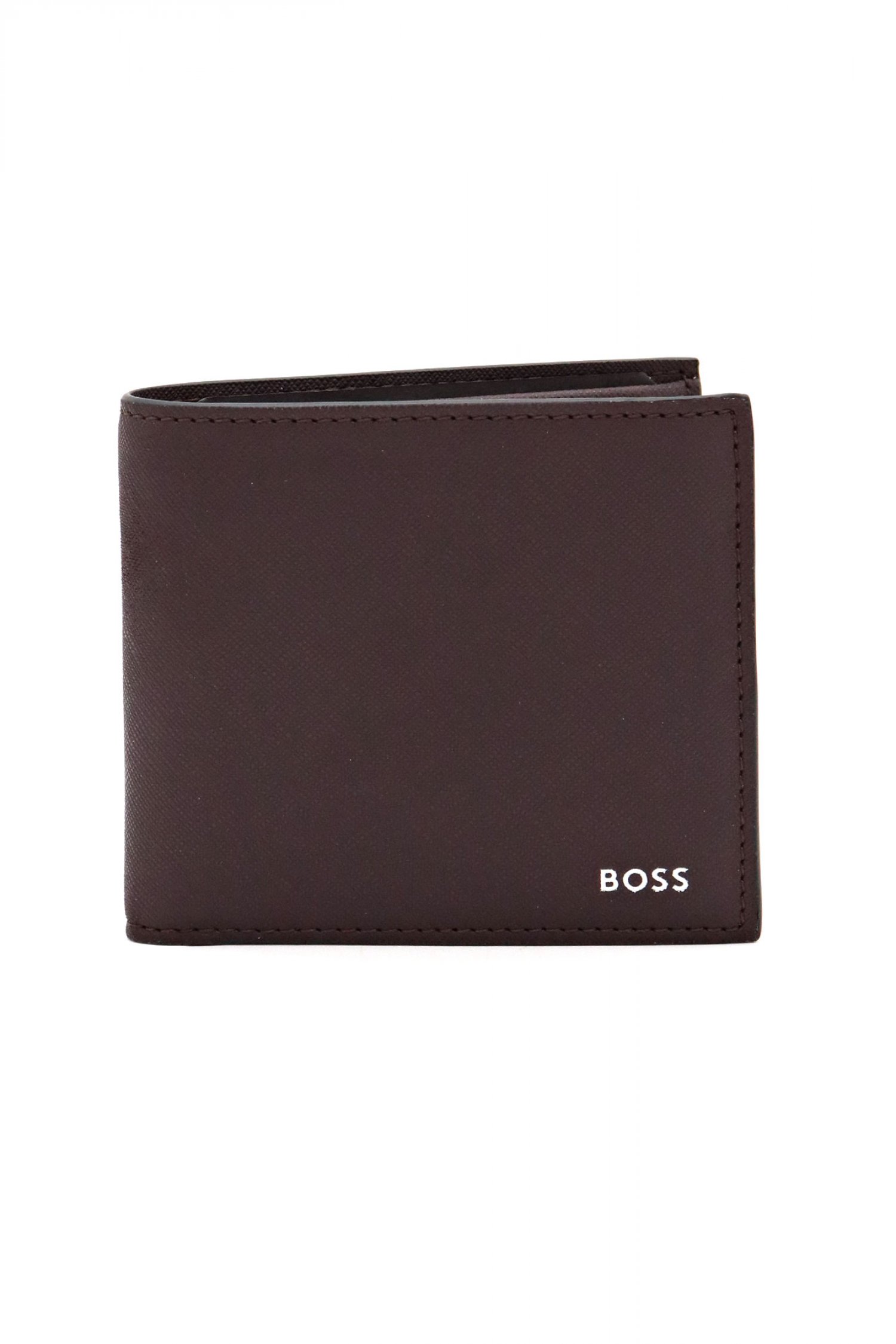 BOSS BOSS ΠΟΡΤΟΦΟΛΙ ZAIR S 4CC COIN ΜΠΟΡΝΤΩ