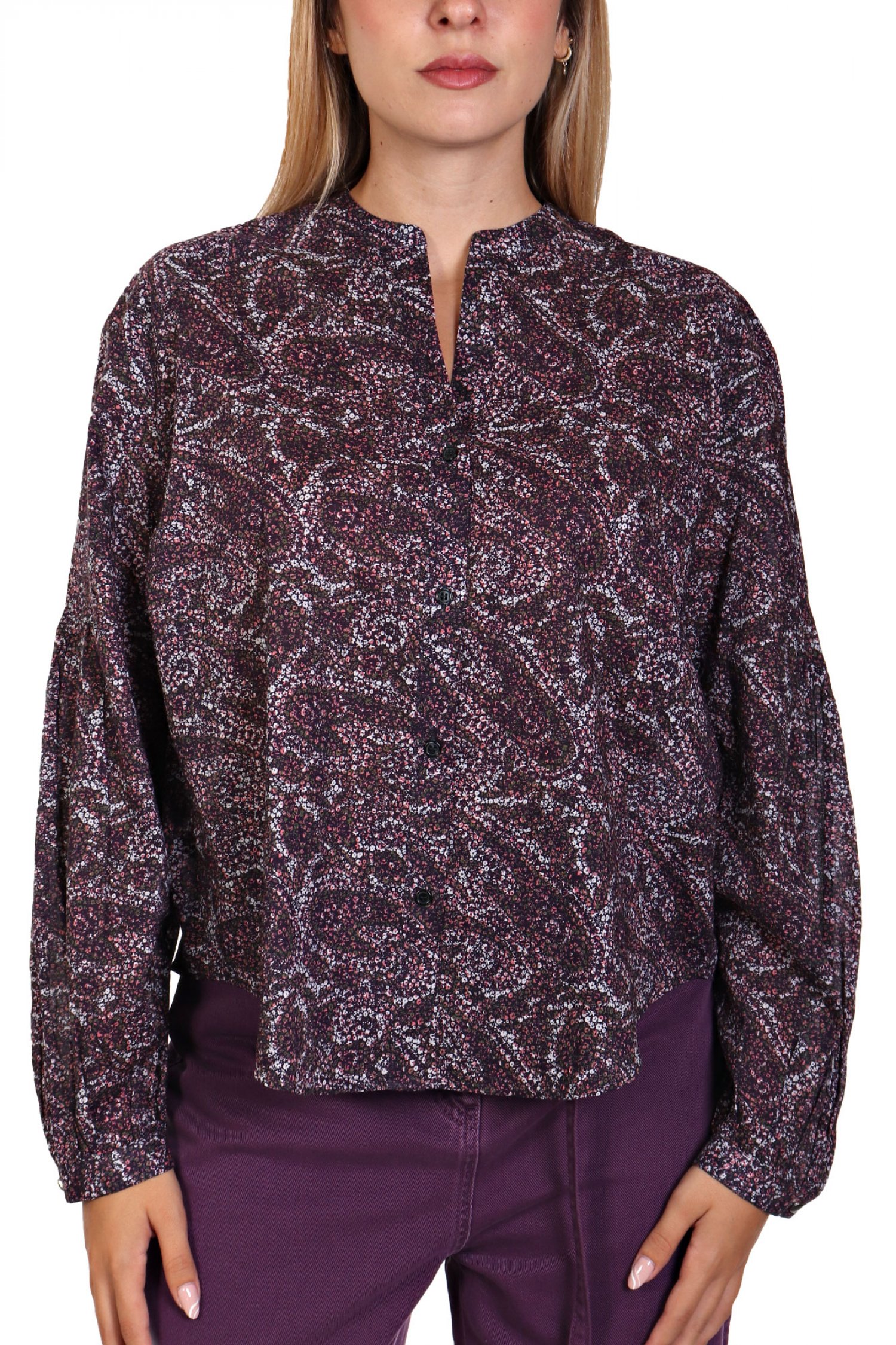 BOSS ΠΟΥΚΑΜΙΣΟ ORANGE C_BERDAY_1 ΗΜΙΔΙΑΦΑΝΟ ΕΜΠΡΙΜΕ ΜΩΒ