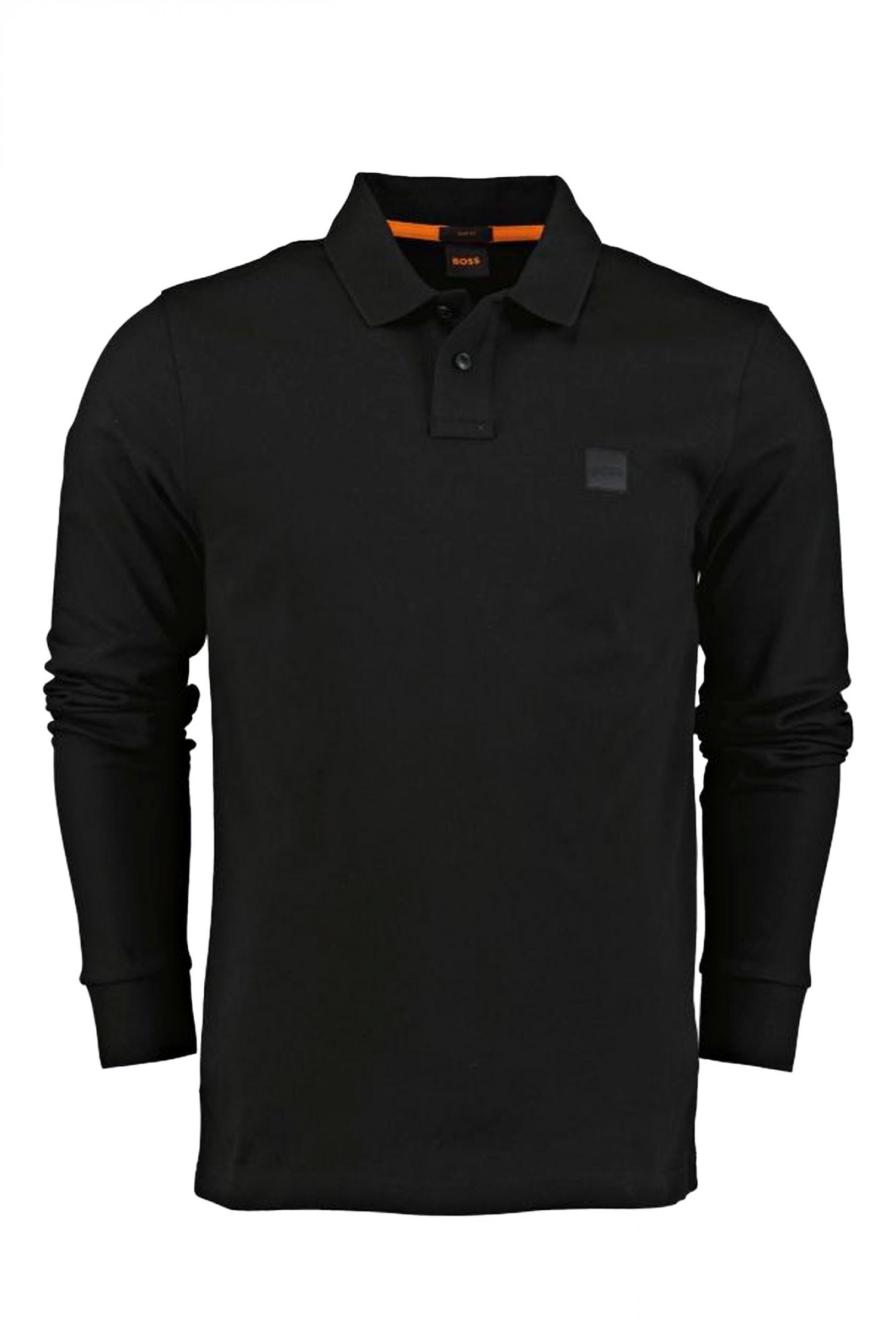 BOSS CASUAL POLO PASSERBY ΜΑΥΡΟ