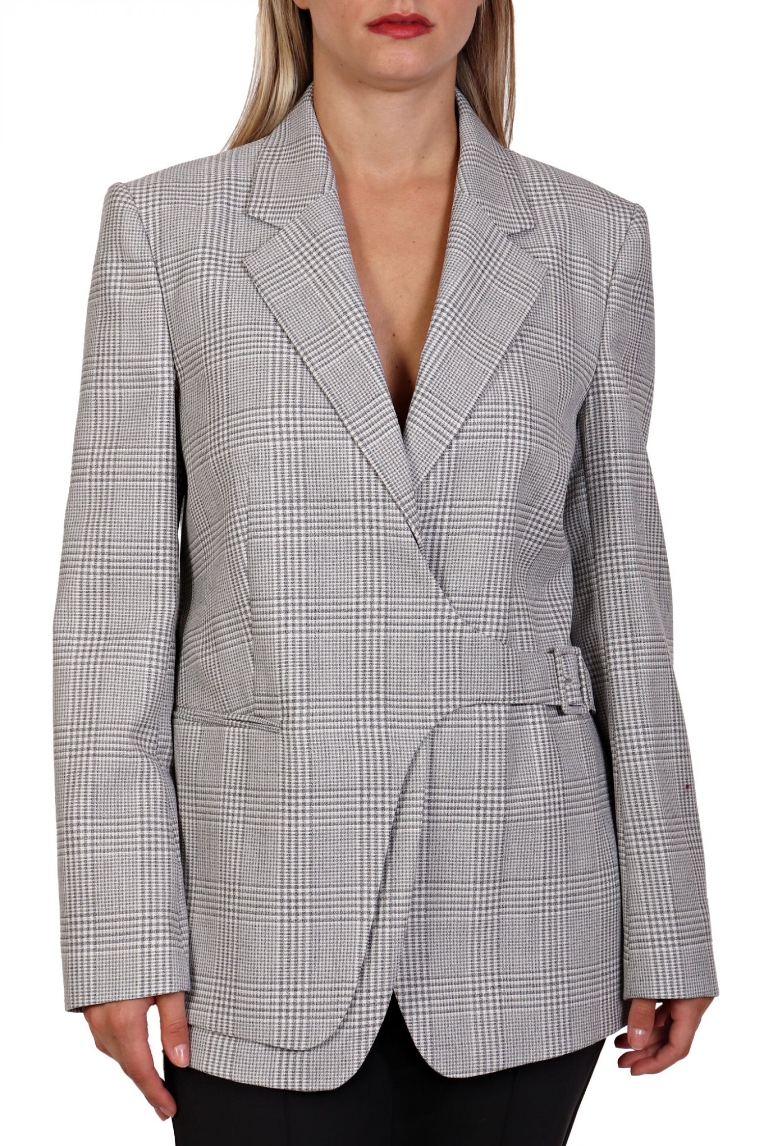 BOSS ΣΑΚΑΚΙ JIMALA REGULAR FIT ΣΤΑΥΡΩΤΟ ΑΓΚΡΑΦΑ ΚΑΡΩ ΓΚΡΙ