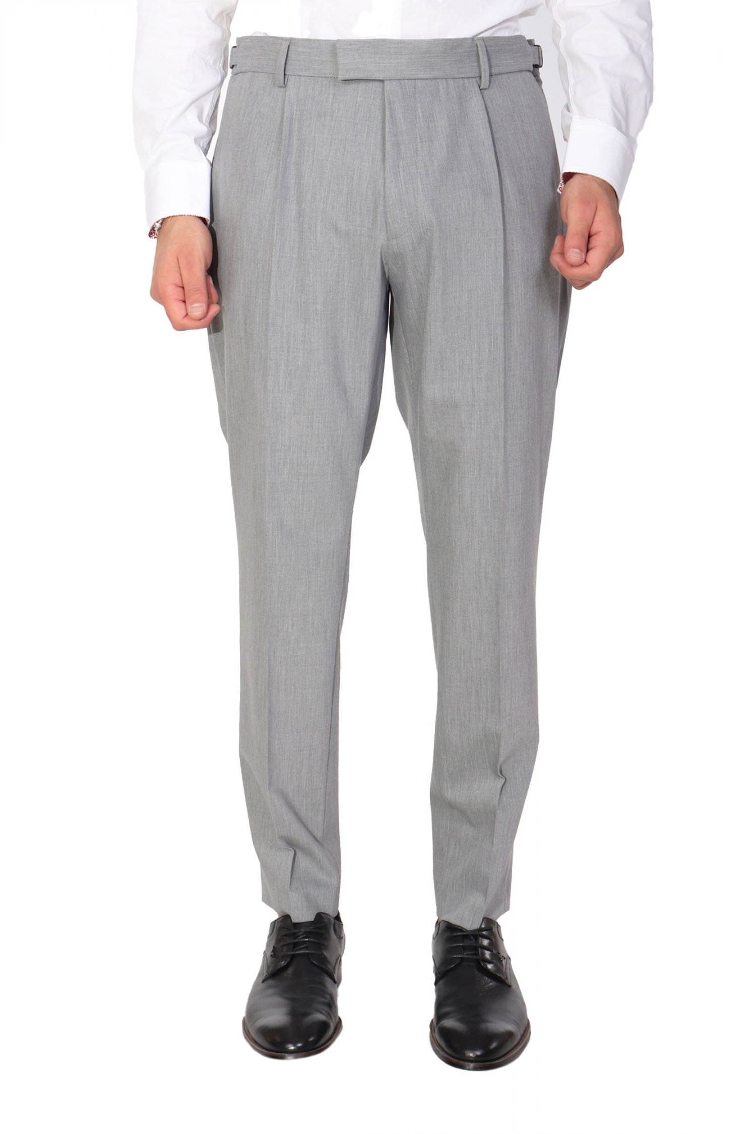 BOSS BOSS ΠΑΝΤΕΛΟΝΙ CHINO RELAXED FIT P-PAGE-PL-DTL-243 ΓΚΡΙ