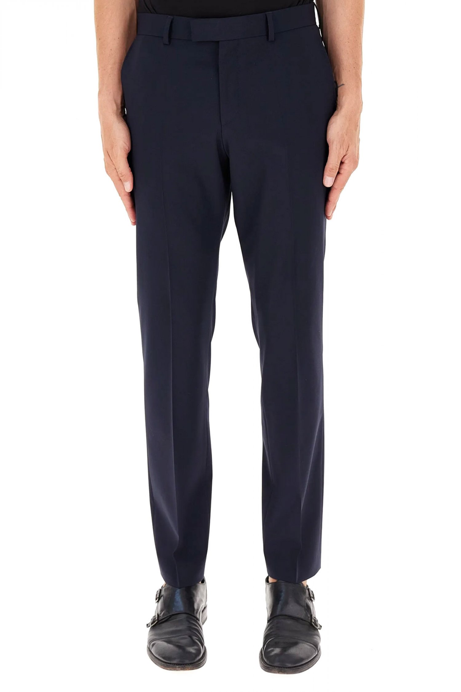 BOSS ΠΑΝΤΕΛΟΝΙ CHINO SLIM FIT H-GEORGE-243 ΜΠΛΕ