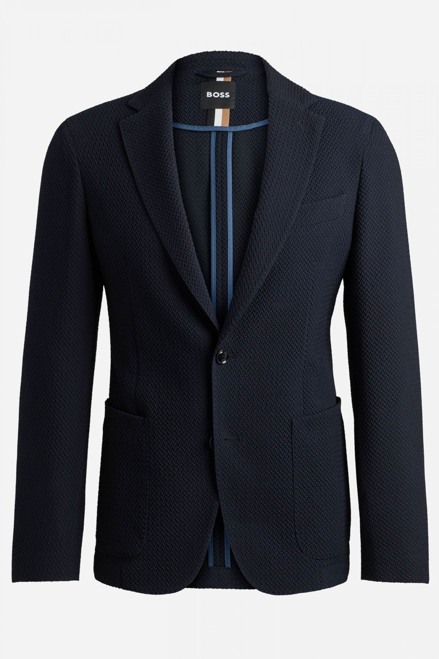 BOSS ΣΑΚΑΚΙ SLIM FIT MARGOTTO STRETCH TAILORING C-HANRY-233 ΜΠΛΕ