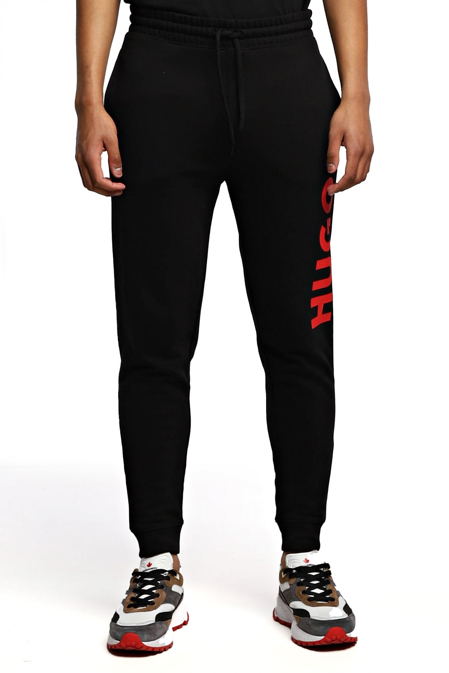 HUGO ΠΑΝΤΕΛΟΝΙ ΦΟΡΜΑ DUTSCHI LOGO ΜΑΥΡΟ-ΚΟΚΚΙΝΟ