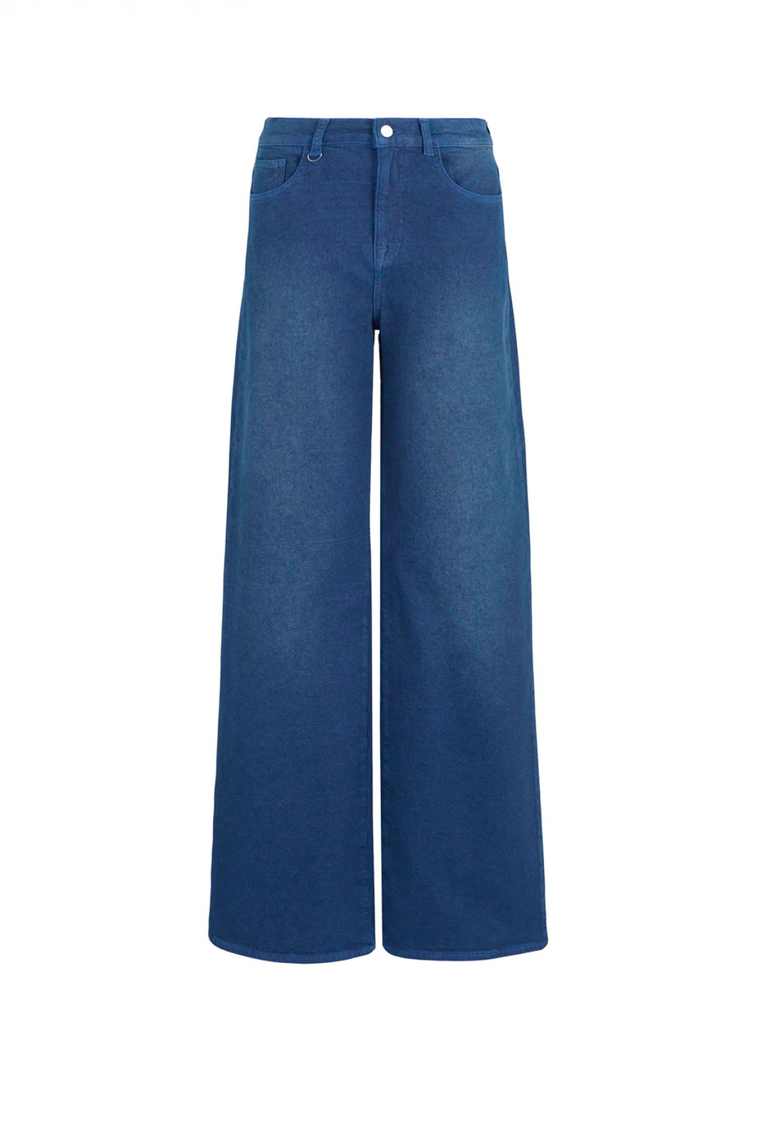 EMPORIO ARMANI JEANS ΠΕΝΤΑΤΣΕΠΟ WIDE LEG ΜΠΛΕ