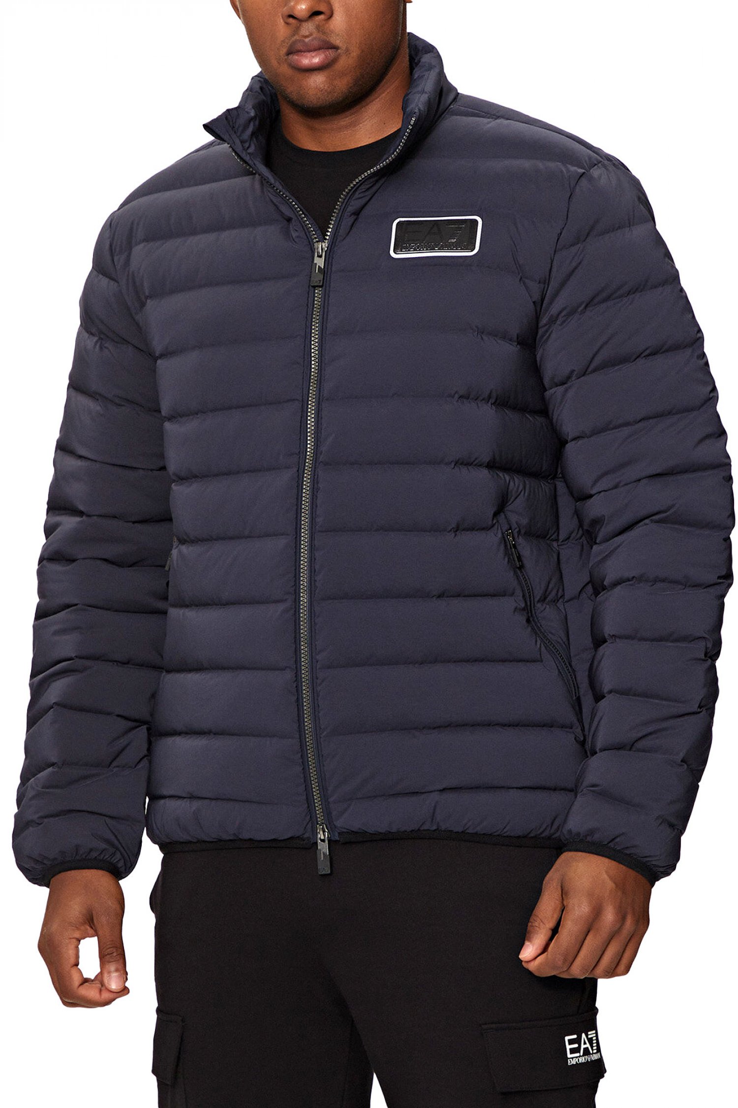 ARMANI 7 ΜΠΟΥΦΑΝ ΦΟΥΣΚΩΤΟ LOGO ΜΠΛΕ