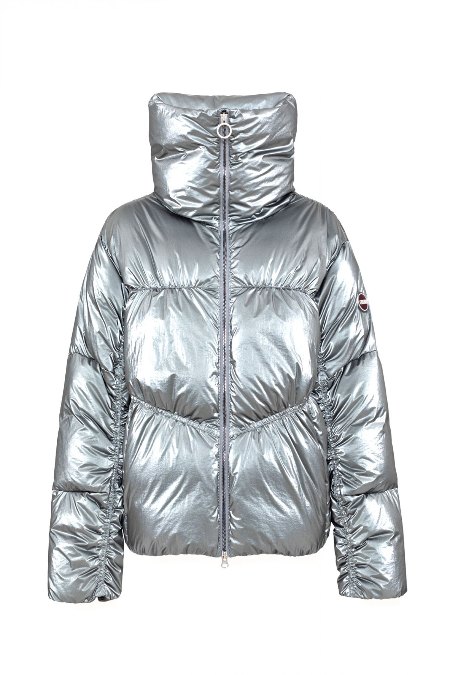 COLMAR COLMAR ΜΠΟΥΦΑΝ DOWN JACKET ΦΟΥΣΚΩΤΟ ΑΣΗΜΙ ΜΕΤΑΛΛΙΖΕ