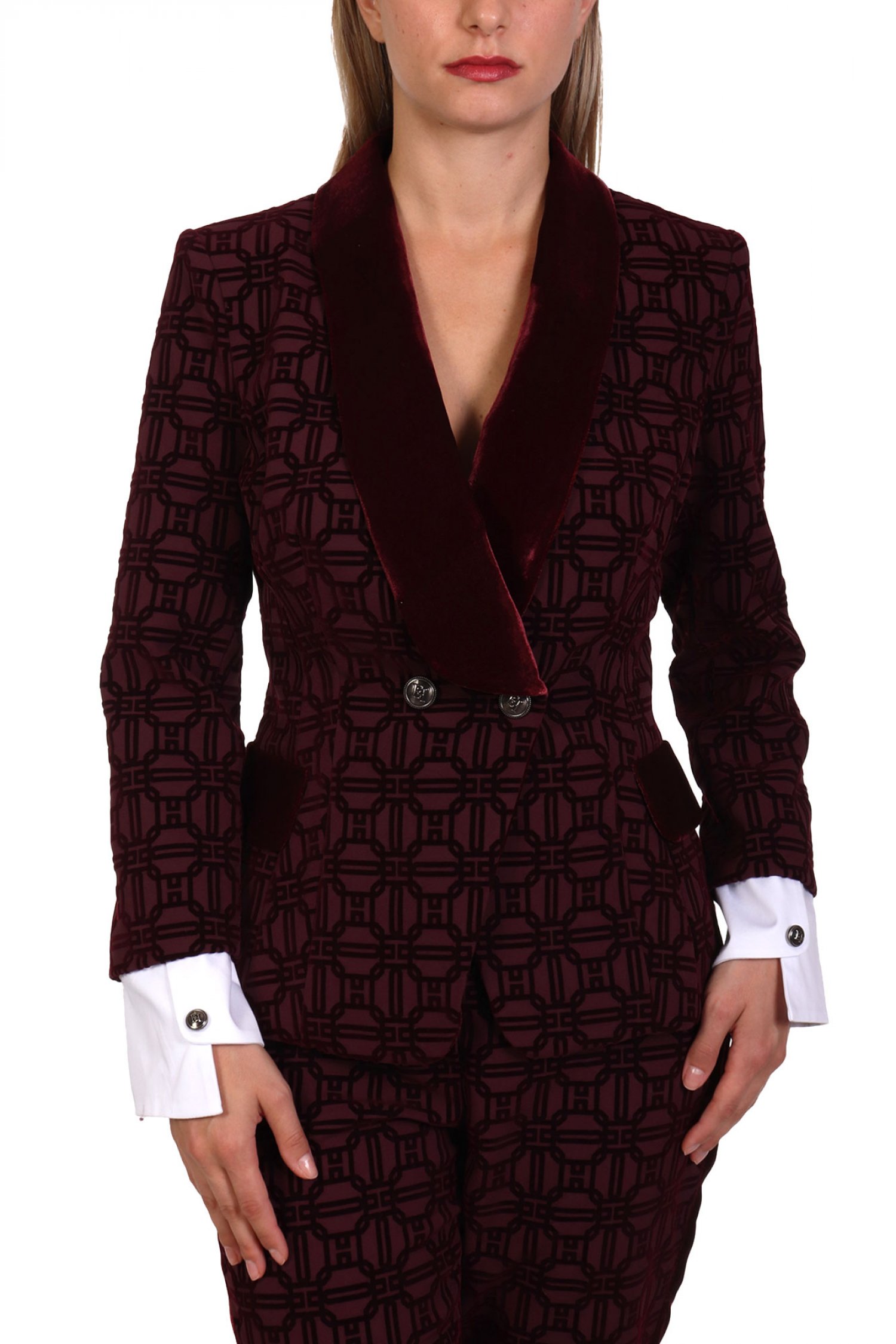 ELISABETTA FRANCHI ΣΑΚΑΚΙ ΠΕΤΟ ΑΝΑΓΛΥΦΟ ΣΧΕΔΙΟ ΜΠΟΡΝΤΩ