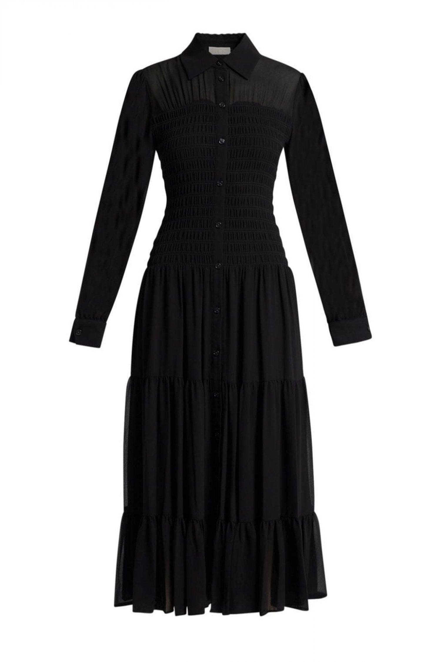 MICHAEL KORS ΦΟΡΕΜΑ MAXI ΒΟΛΑΝ ΣΟΥΡΑ ΣΤΗΝ ΜΕΣΗ ΜΑΥΡΟ