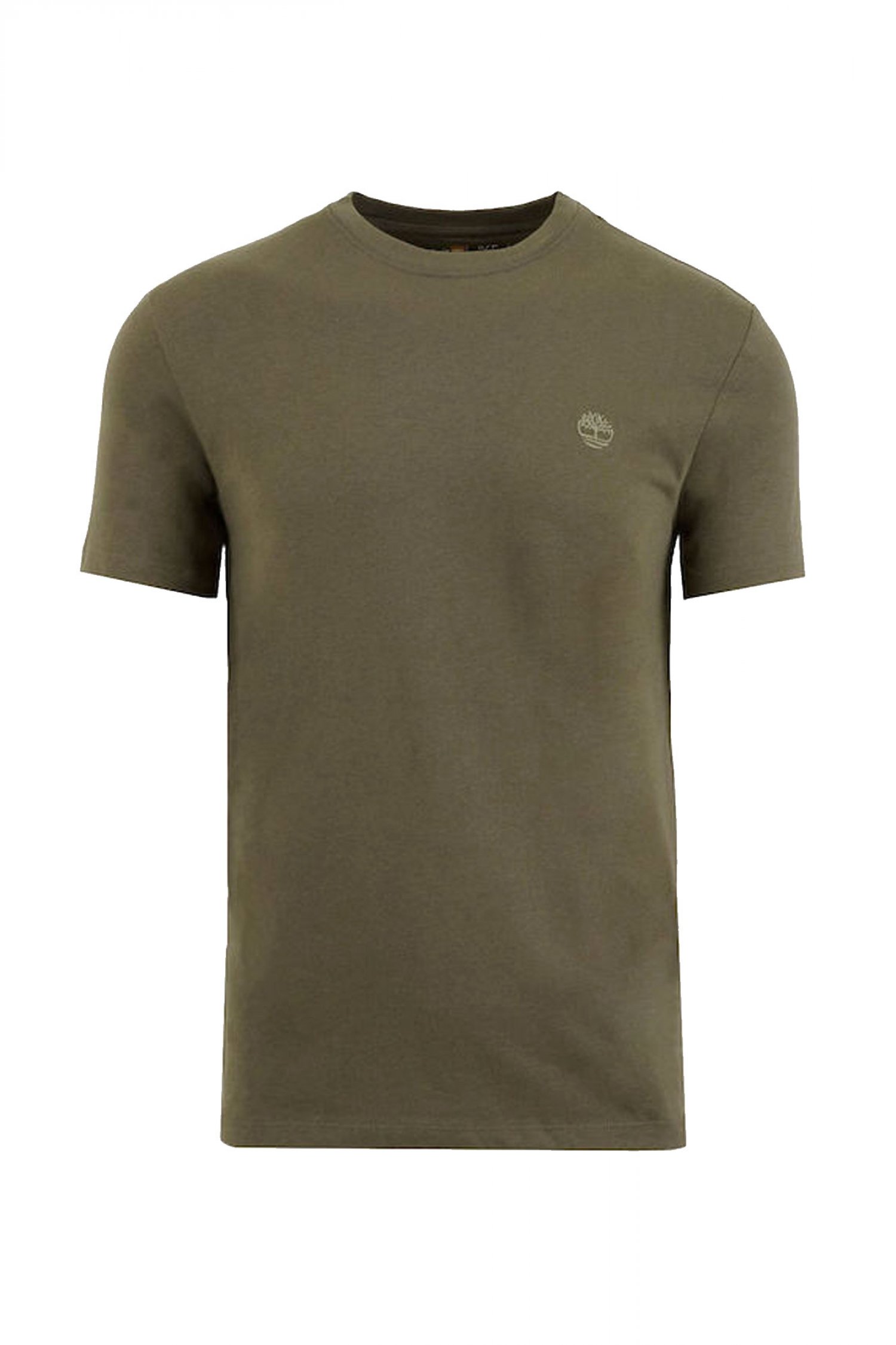 TIMBERLAND T-SHIRT SLIM FIT LOGO ΧΑΚΙ