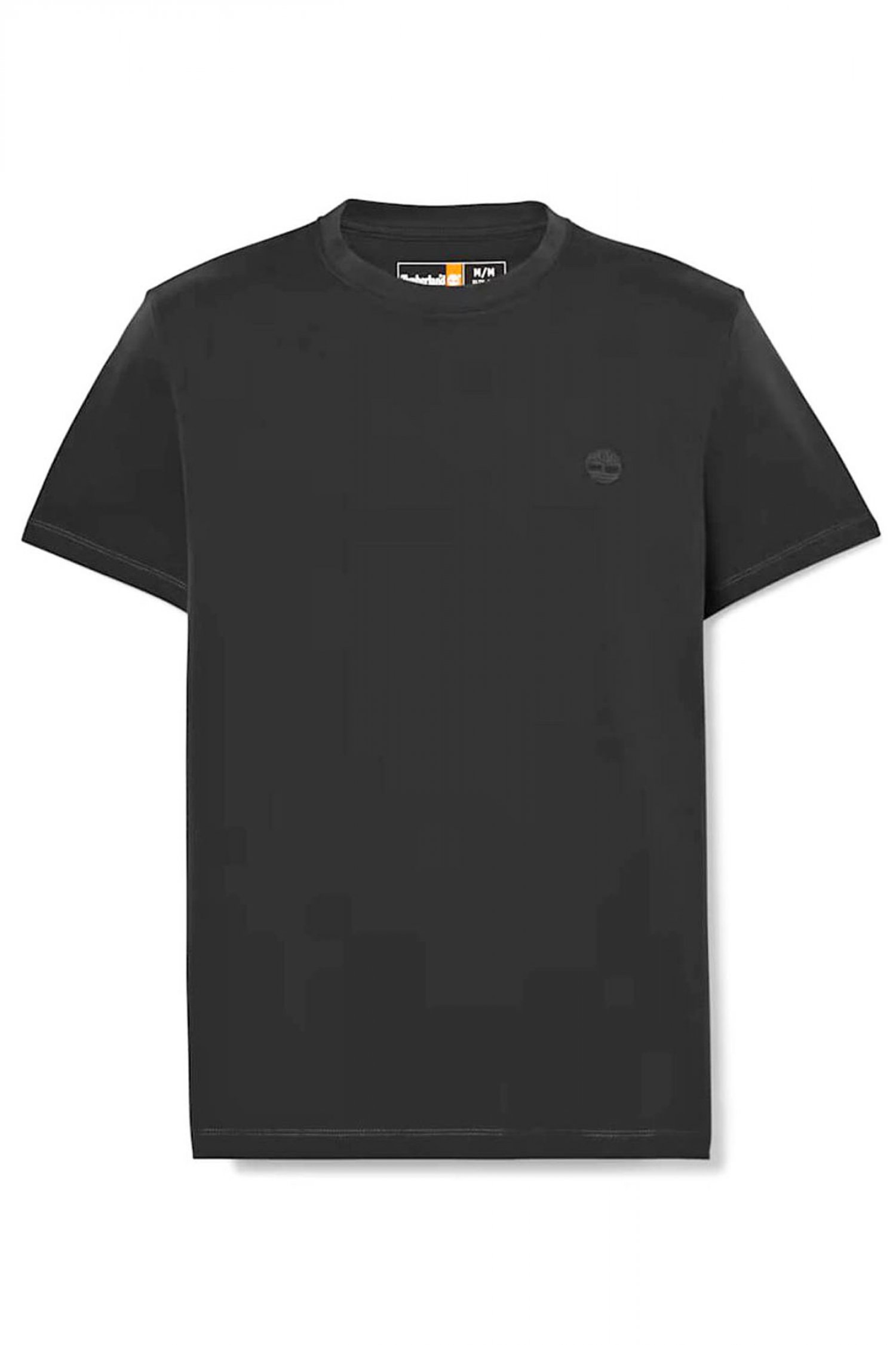 TIMBERLAND T-SHIRT SLIM FIT LOGO ΜΑΥΡΟ
