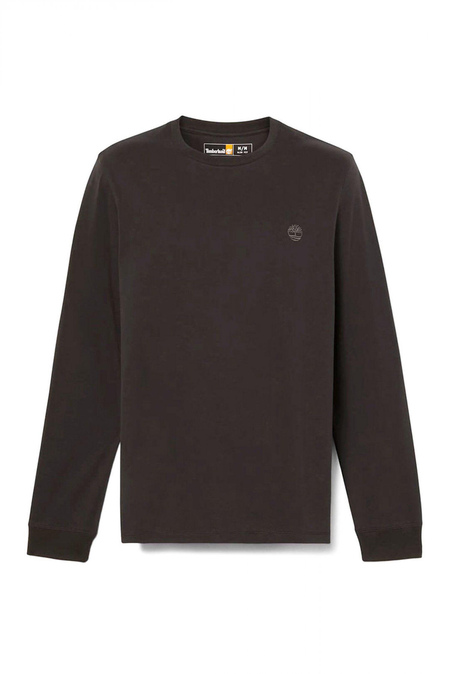 TIMBERLAND T-SHIRT SLIM FIT LOGO ΜΑΥΡΟ