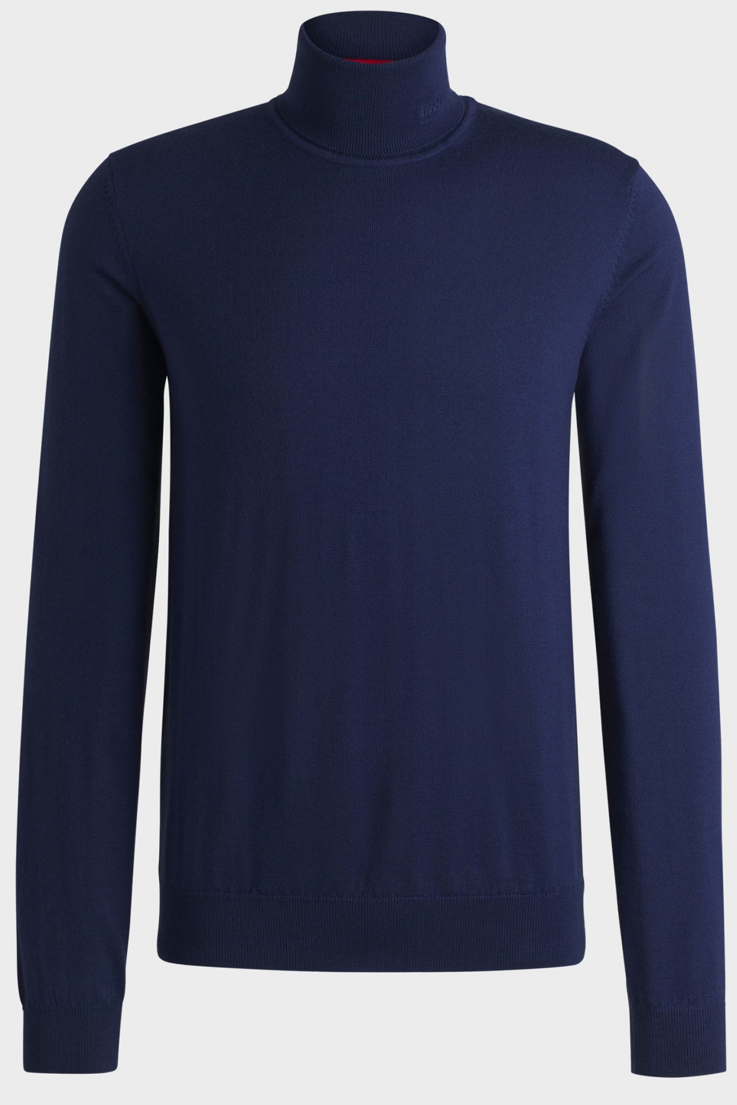 HUGO ΠΛΕΚΤΟ TURTLENECK SAN THOMAS-M ΜΠΛΕ