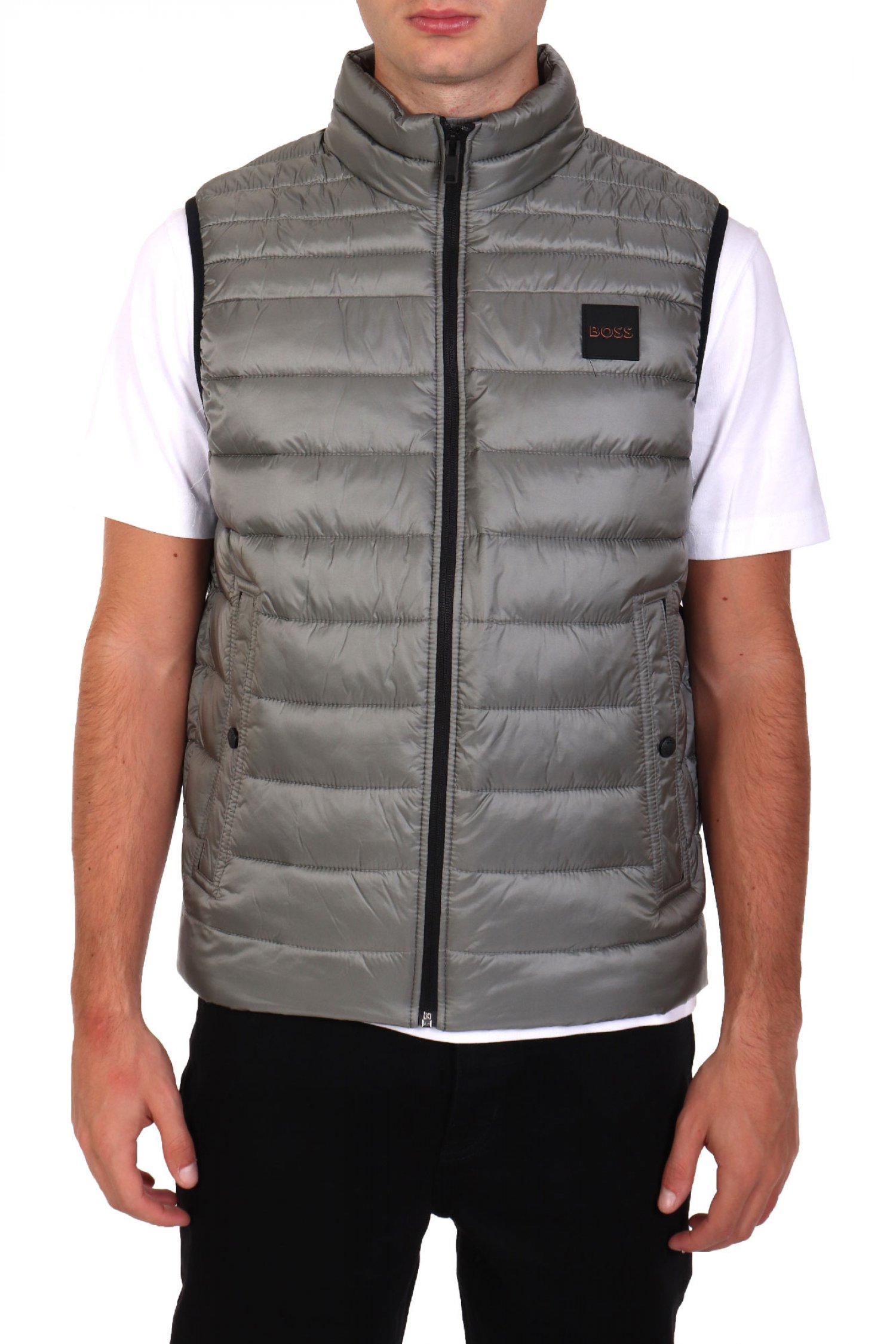 BOSS CASUAL ΜΠΟΥΦΑΝ ΦΟΥΣΚΩΤΟ ΑΜΑΝΙΚΟ ODENO1 ΓΚΡΙ