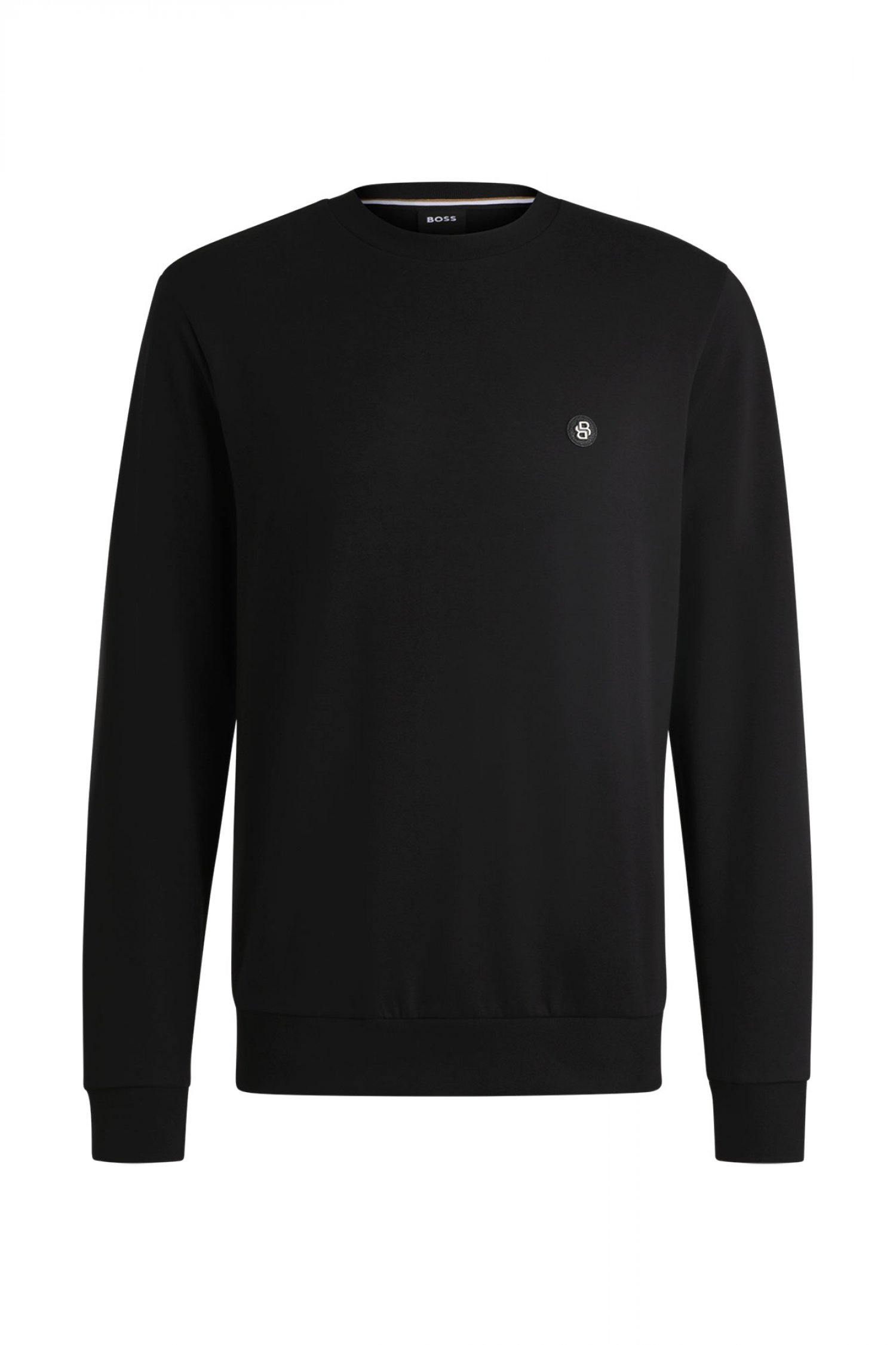 BOSS ΦΟΥΤΕΡ CREW NECK C-SHARPE 01 ΜΑΥΡΟ