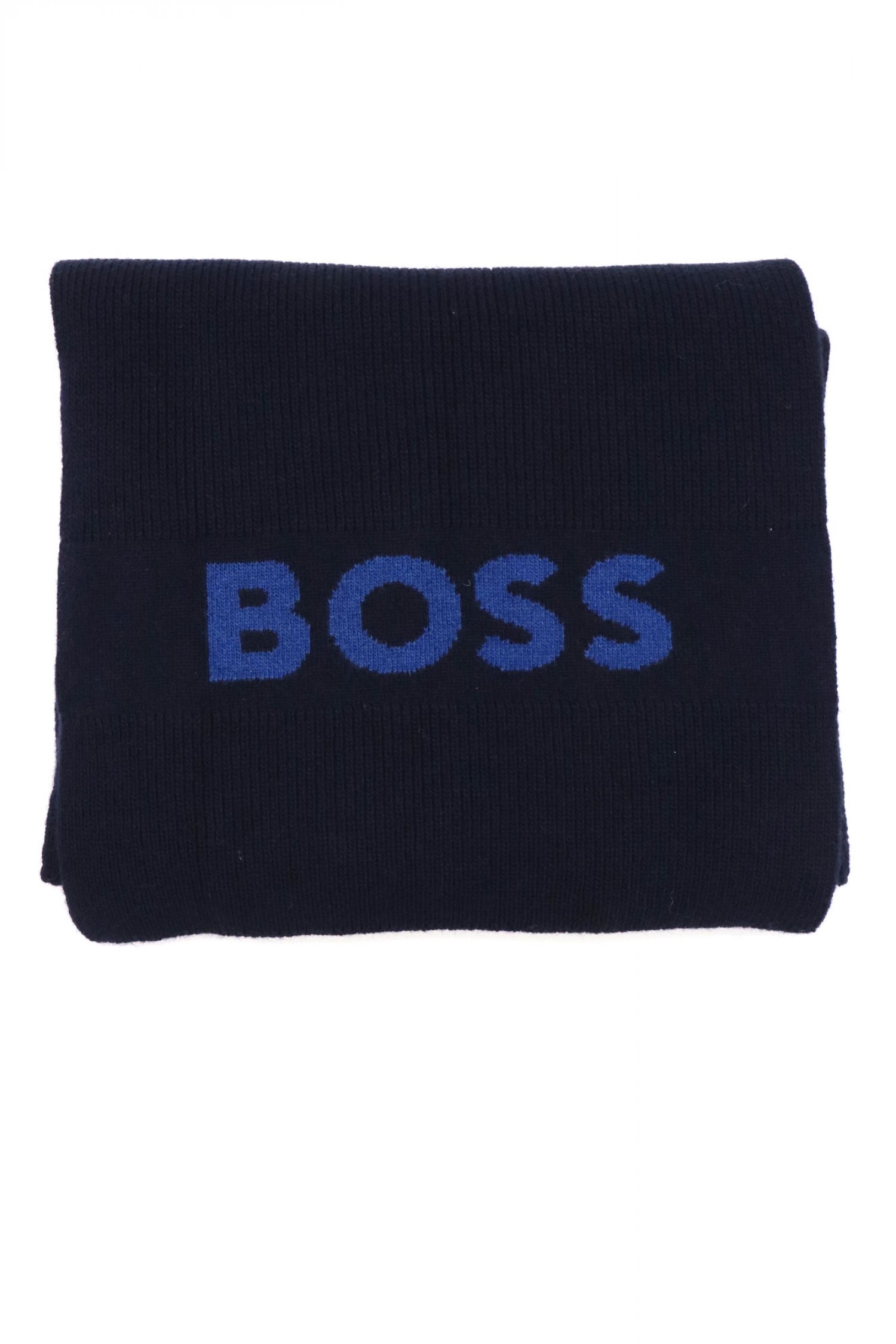 BOSS BOSS ΚΑΣΚΩΛ ELIAS_SCARF ΜΠΛΕ