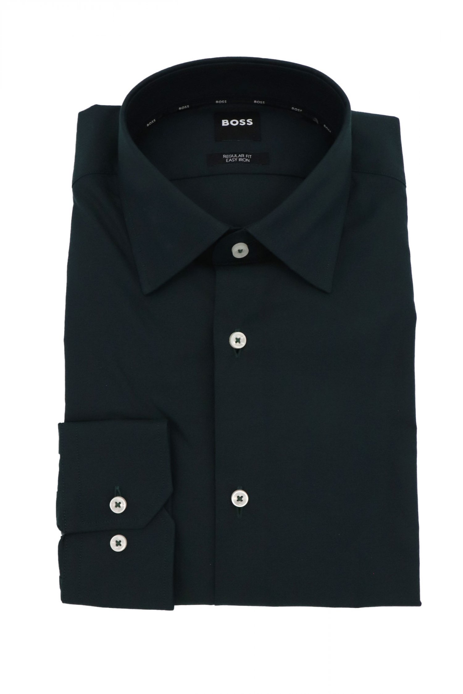 BOSS ΠΟΥΚΑΜΙΣΟ REGULAR FIT STRETCH H-JOE-KENT-C1-214 ΚΥΠΑΡΙΣΣΙ