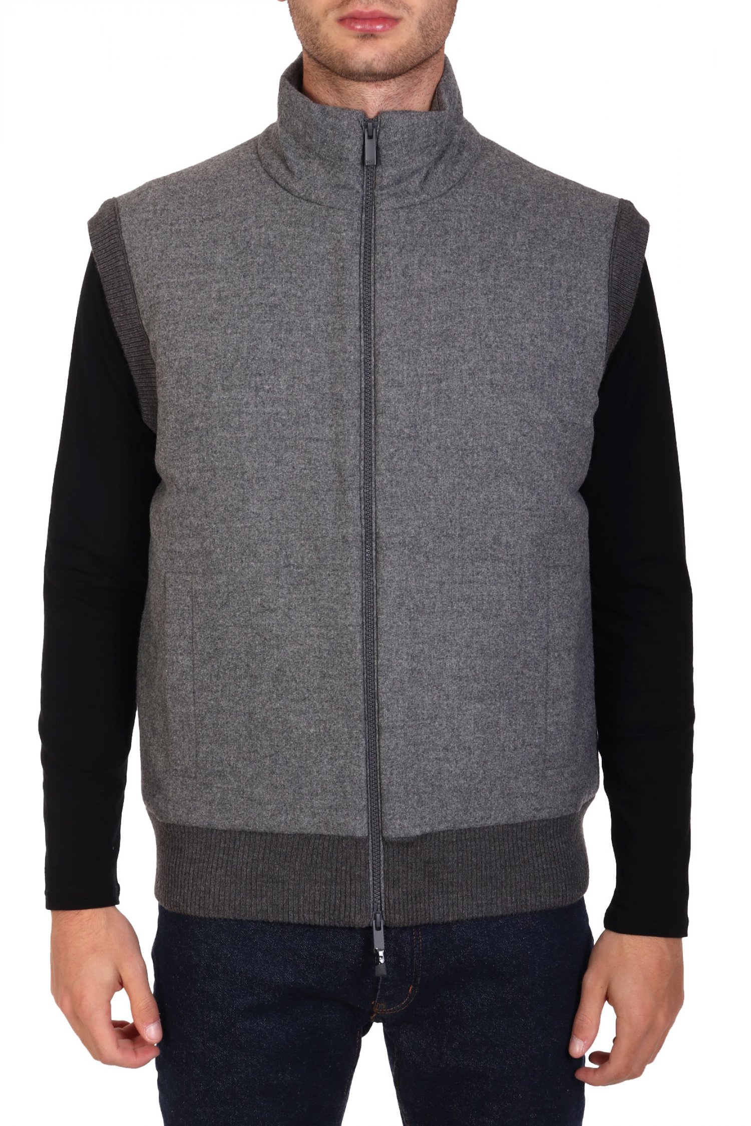 BOSS ΜΠΟΥΦΑΝ ΑΜΑΝΙΚΟ BOMBER P-ELFANOLO ΓΚΡΙ