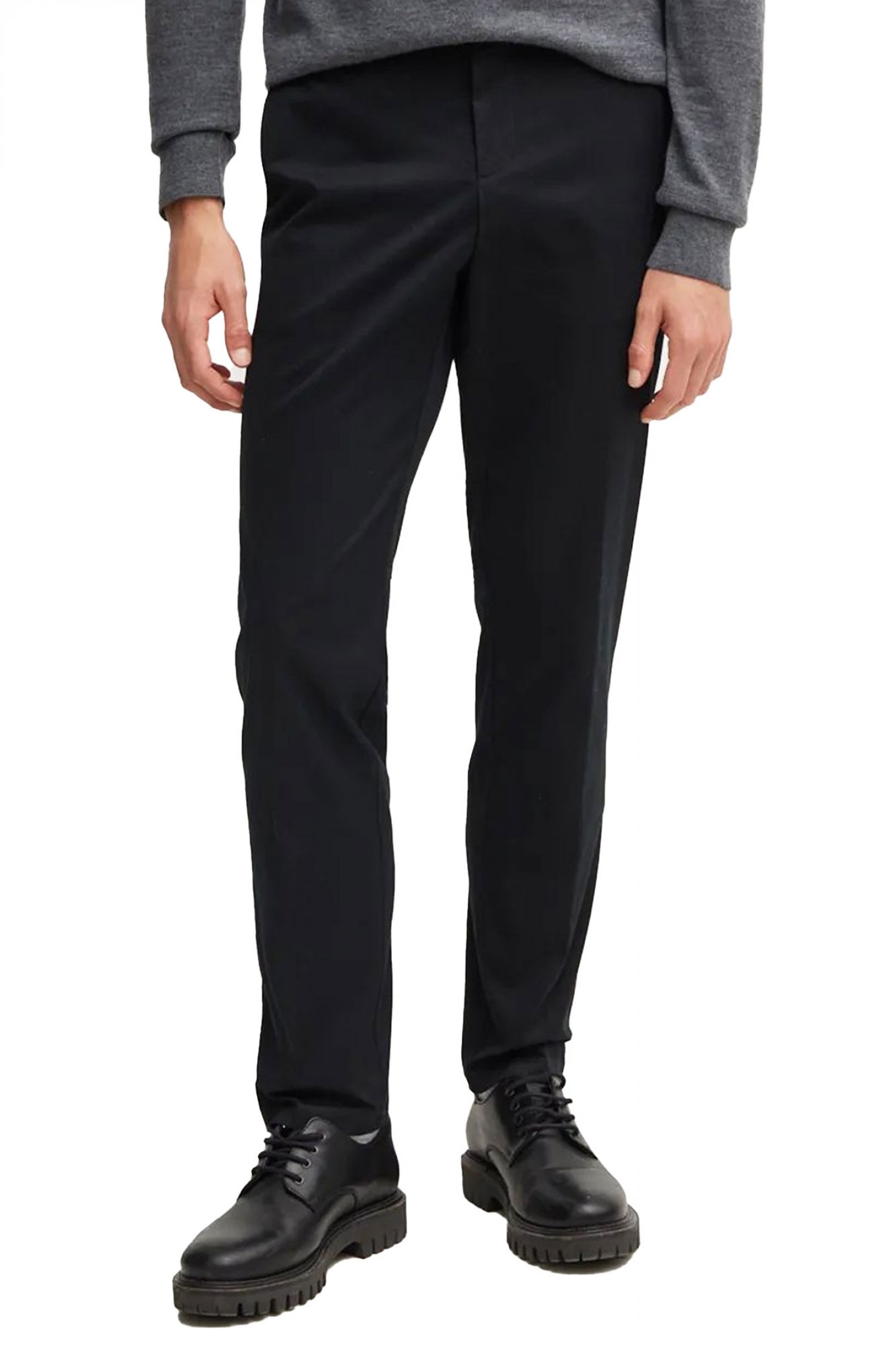 BOSS ΠΑΝΤΕΛΟΝΙ CHINO SLIM FIT C-GENIUS-DTL-243F ΜΑΥΡΟ