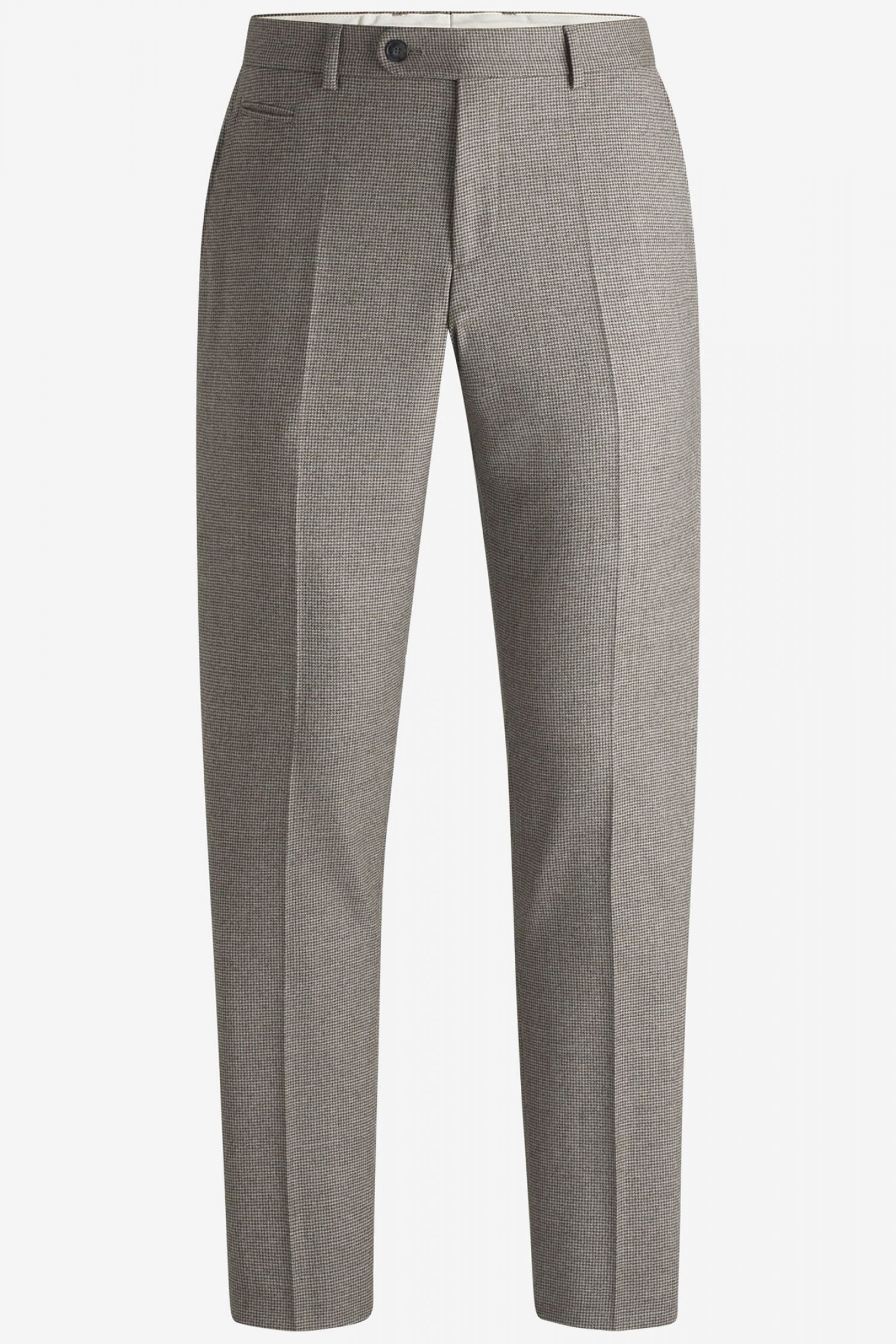 BOSS ΠΑΝΤΕΛΟΝΙ CHINO ΜΙΚΡΟΣΧΕΔΙΟ SLIM FIT Η-GENIUS-DTL-243 ΓΚΡΙ