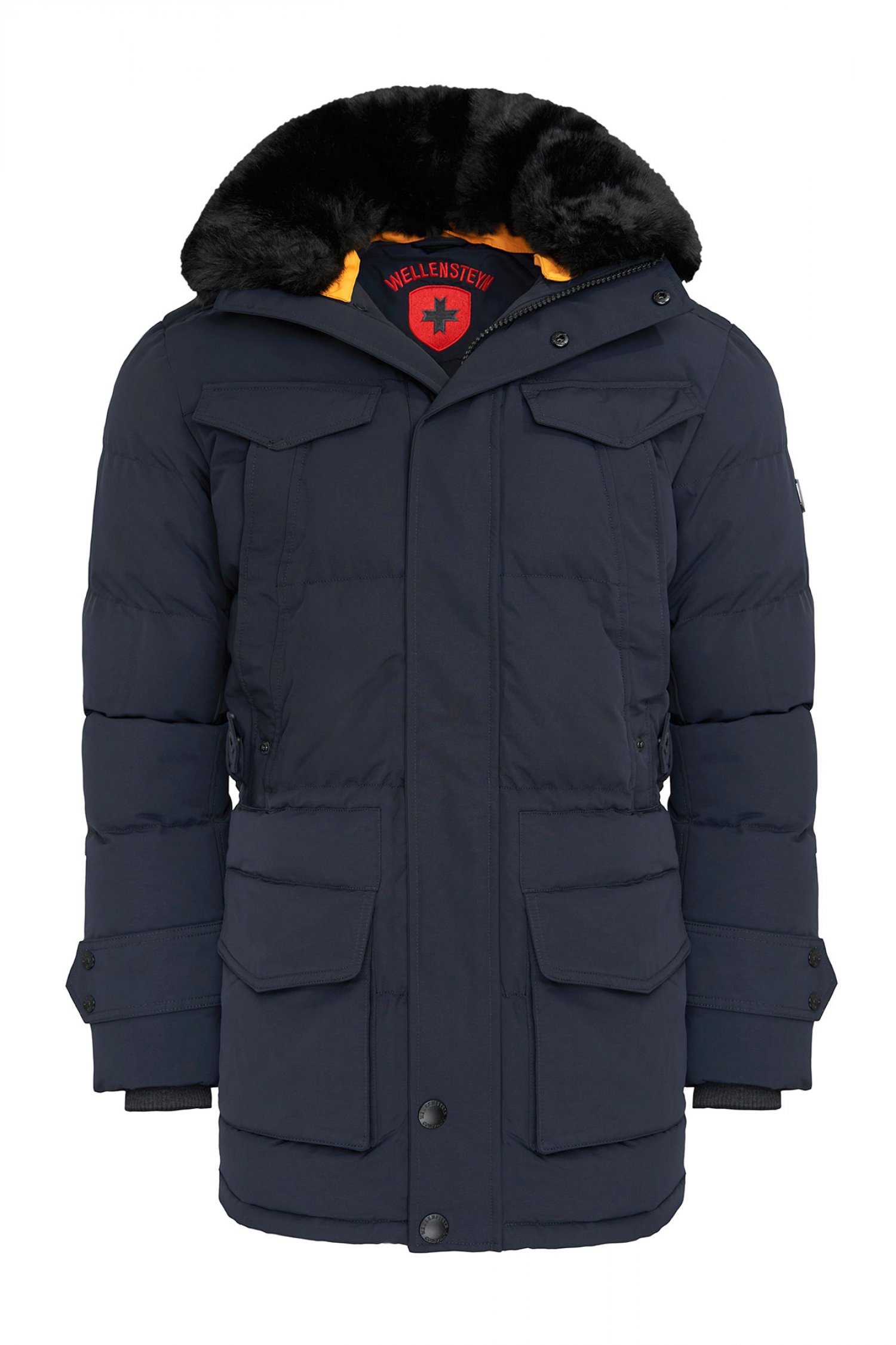 WELLENSTEYN ΜΠΟΥΦΑΝ ΦΟΥΣΚΩΤΟ SEAMASTER ΜΕ ΑΠΟΣΠΩΜΕΝΗ ΚΟΥΚΟΥΛΑ ΜΠΛΕ