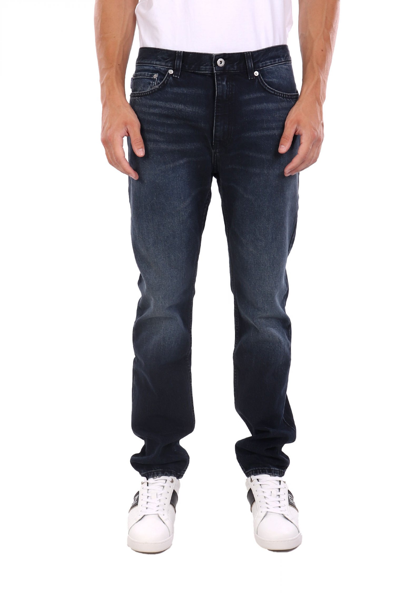 HUGO BLUE ΠΑΝΤΕΛΟΝΙ JEANS ASH SLIM FIT ΜΠΛΕ