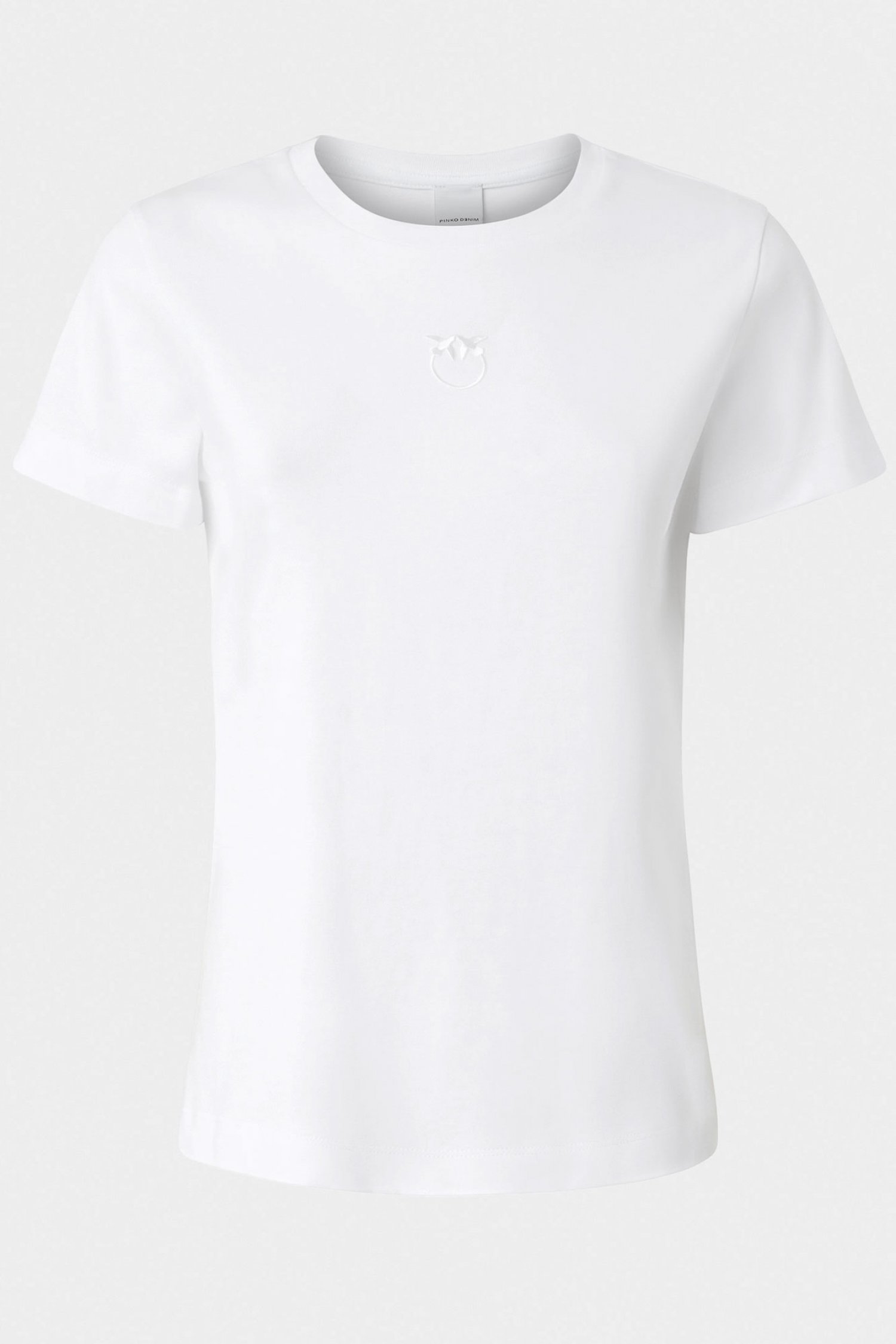 PINKO T-SHIRT BUSSOLOTTO T-SHIRT LOGO ΛΕΥΚΟ