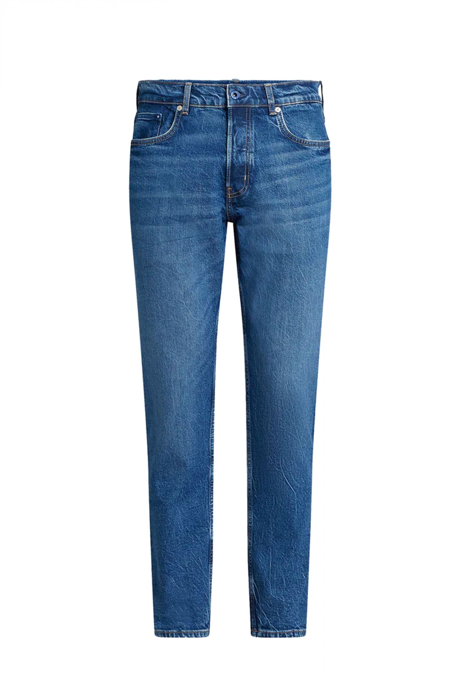 KARL LAGERFELD JEANS KARL LAGERFELD JEANS ΠΑΝΤΕΛΟΝΙ JEANS KLJ TAPERED DENIM ΜΠΛΕ ΣΚΟΥΡΟ