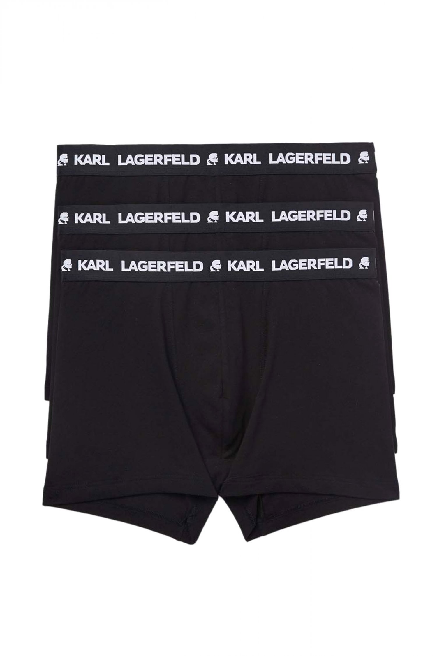 KARL LAGERFELD KARL LAGERFELD ΕΣΩΡΟΥΧΑ 3PACK TRUNK LOGO ΜΑΥΡΟ