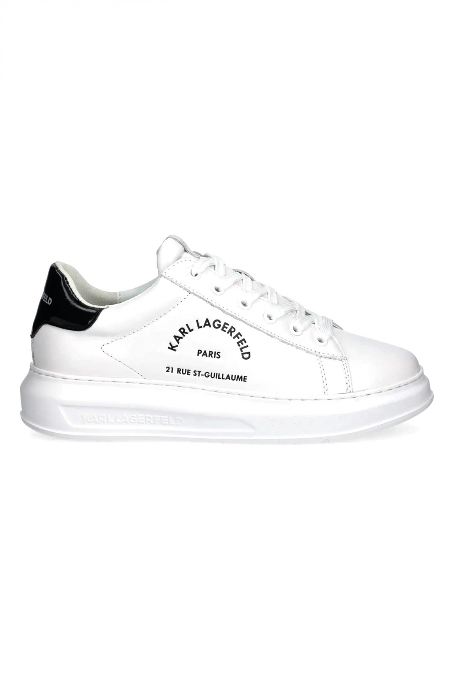 KARL LAGERFELD ΠΑΠΟΥΤΣΙΑ SNEAKERS MAISON KARL LACE ΛΕΥΚΟ