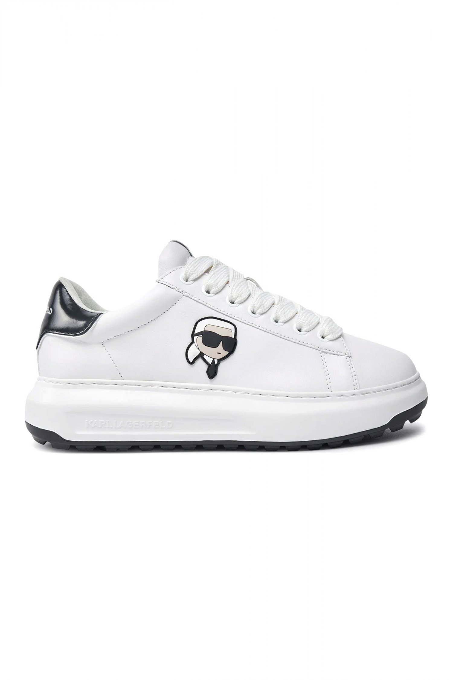 KARL LAGERFELD ΠΑΠΟΥΤΣΙΑ SNEAKERS KAPRI LUG KARL NFT ΛΕΥΚΟ