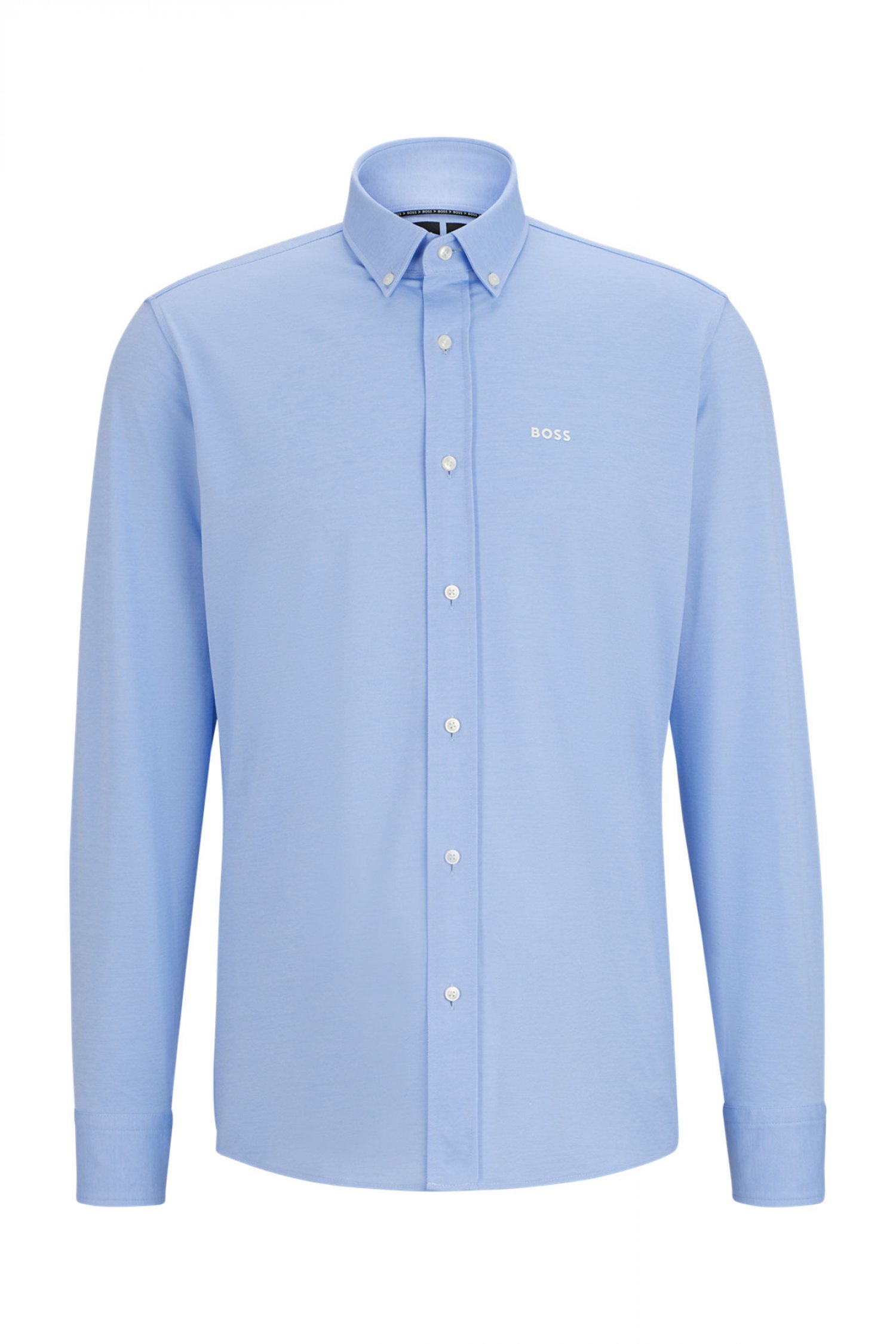 BOSS PERFORMANCE ΠΟΥΚΑΜΙΣΟ BUTTON DOWN REGULAR FIT P-JOE-BD-C1-222 ΣΙΕΛ