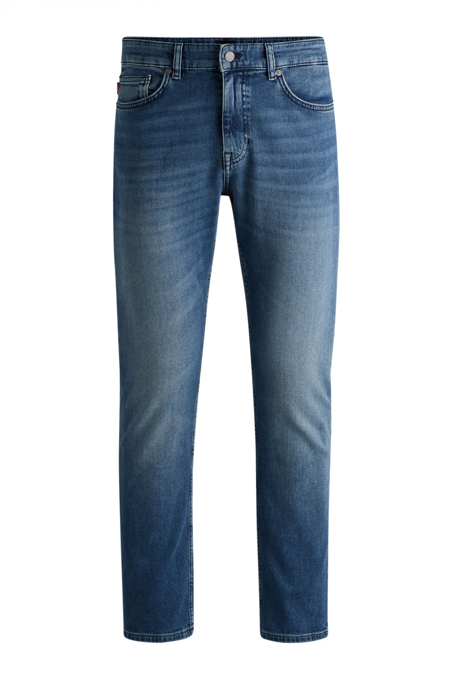 BOSS CASUAL ΠΑΝΤΕΛΟΝΙ JEANS SLIM FIT DELAWARE BO DENIM ΜΠΛΕ