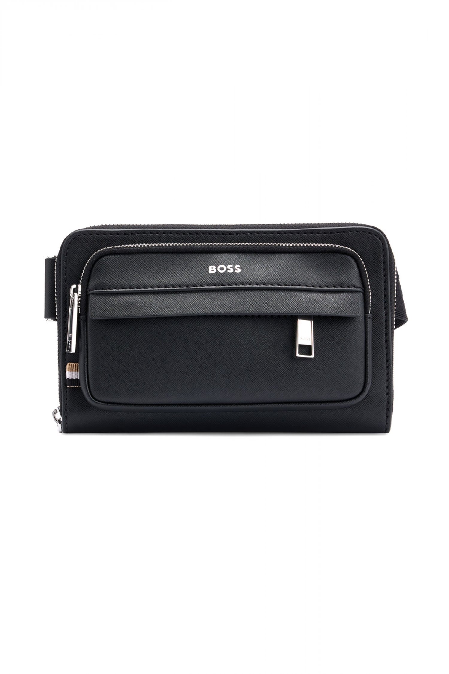 BOSS BOSS ΤΣΑΝΤΑΚΙ ΜΕΣΗΣ ZAIR_CROSSOVER ΜΑΥΡΟ