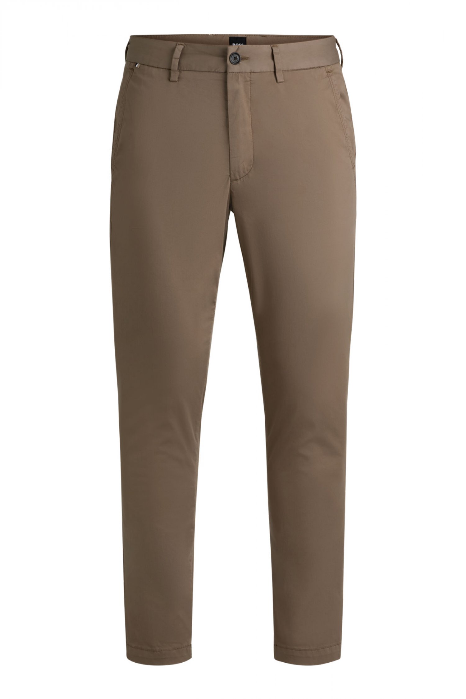 BOSS ΠΑΝΤΕΛΟΝΙ CHINO SLIM FIT H-KAITON ΠΟΥΡΟ ΚΑΦΕ