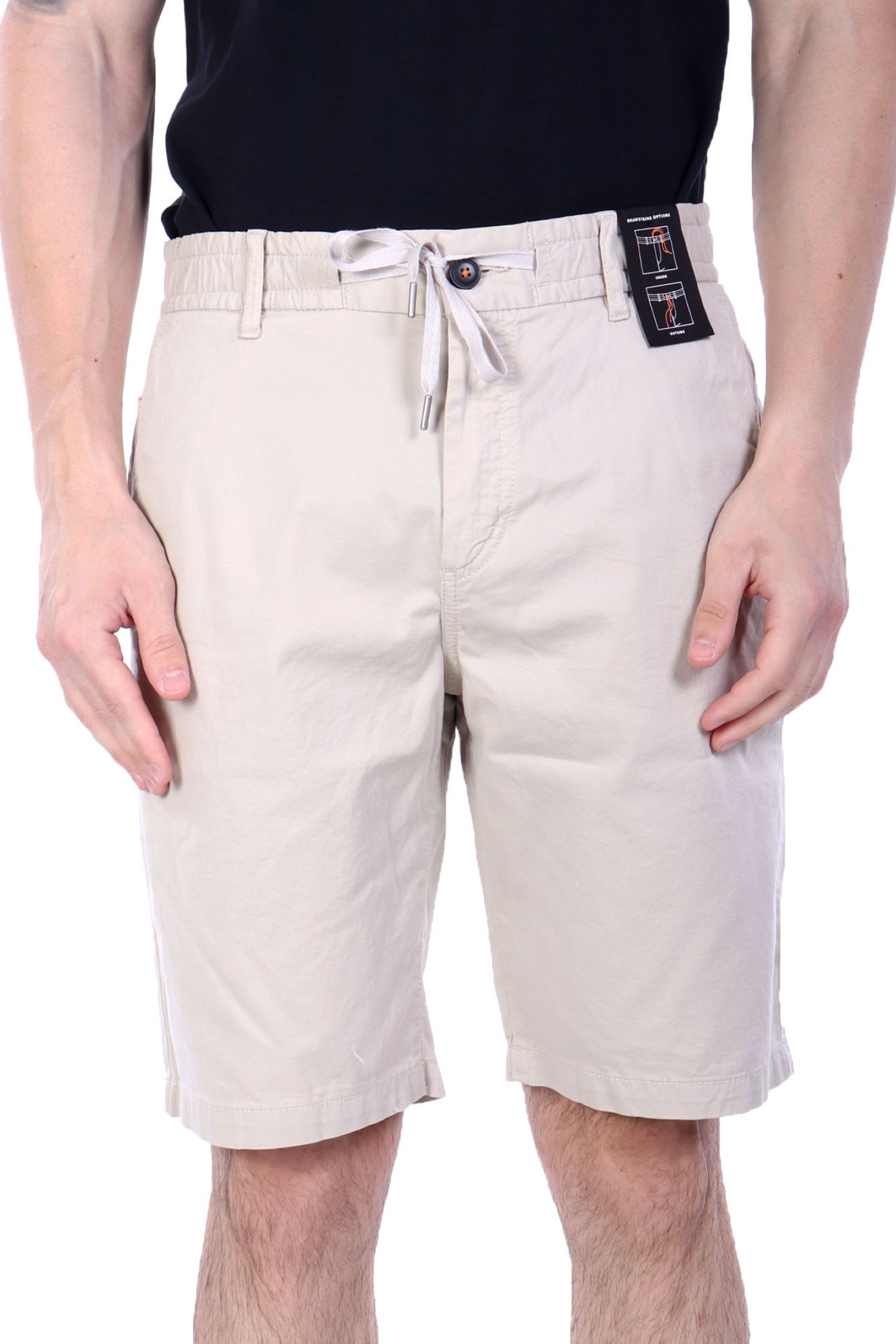 BOSS CASUAL ΒΕΡΜΟΥΔΑ CHINO TAPERED FIT CHINO-TAPERED-DS-1-S ΜΠΕΖ