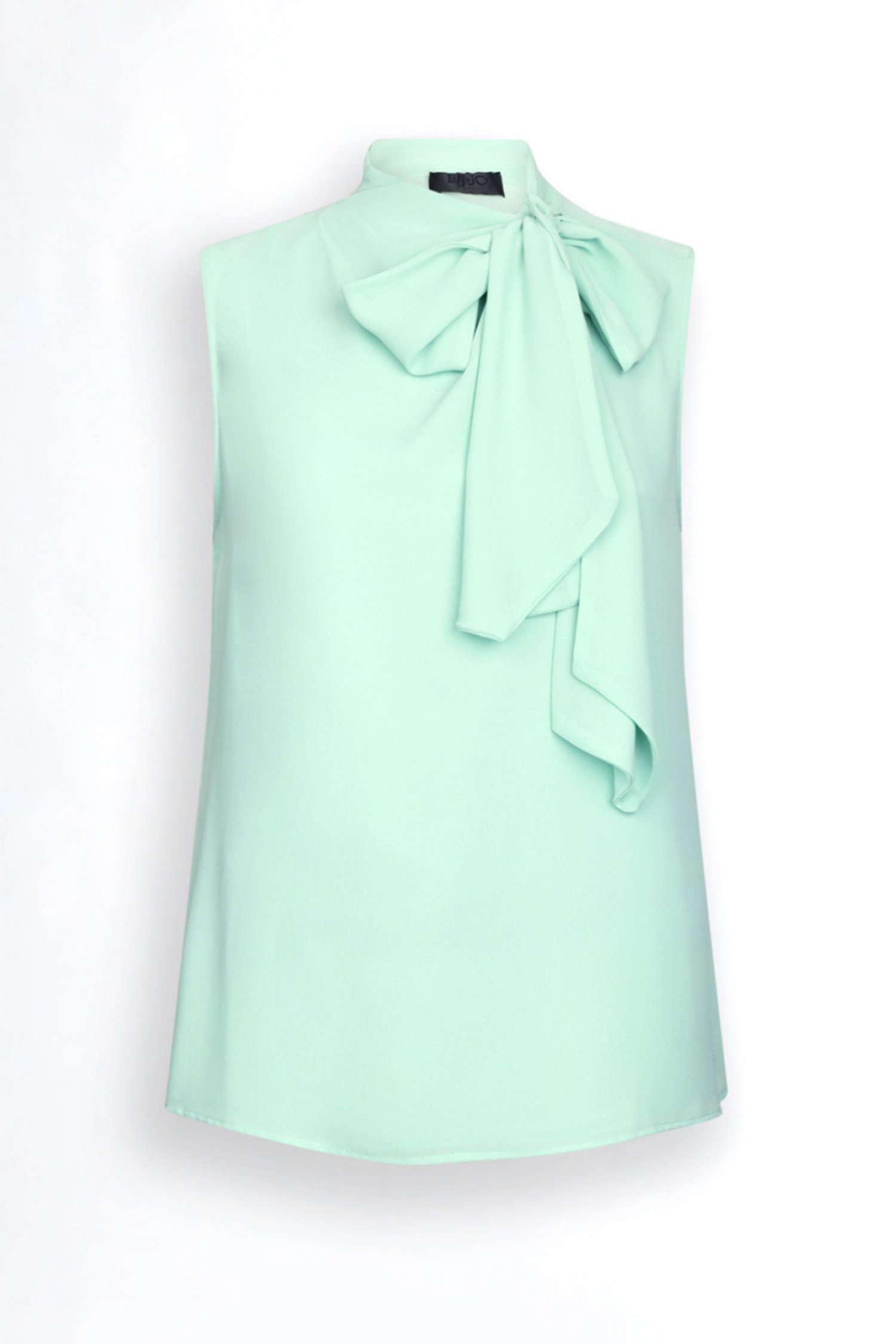 LIU-JO ΜΠΛΟΥΖΑ TOP CON SCIARPA ΔΕΣΙΜΟ ΛΑΙΜΟ ΒΕΡΑΜΑΝ