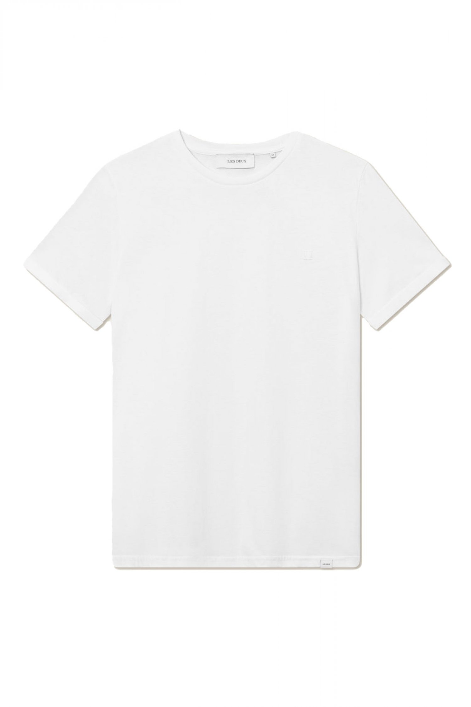 LES DEUX LES DEUX T-SHIRT NORREGAARD LOGO ΛΕΥΚΟ