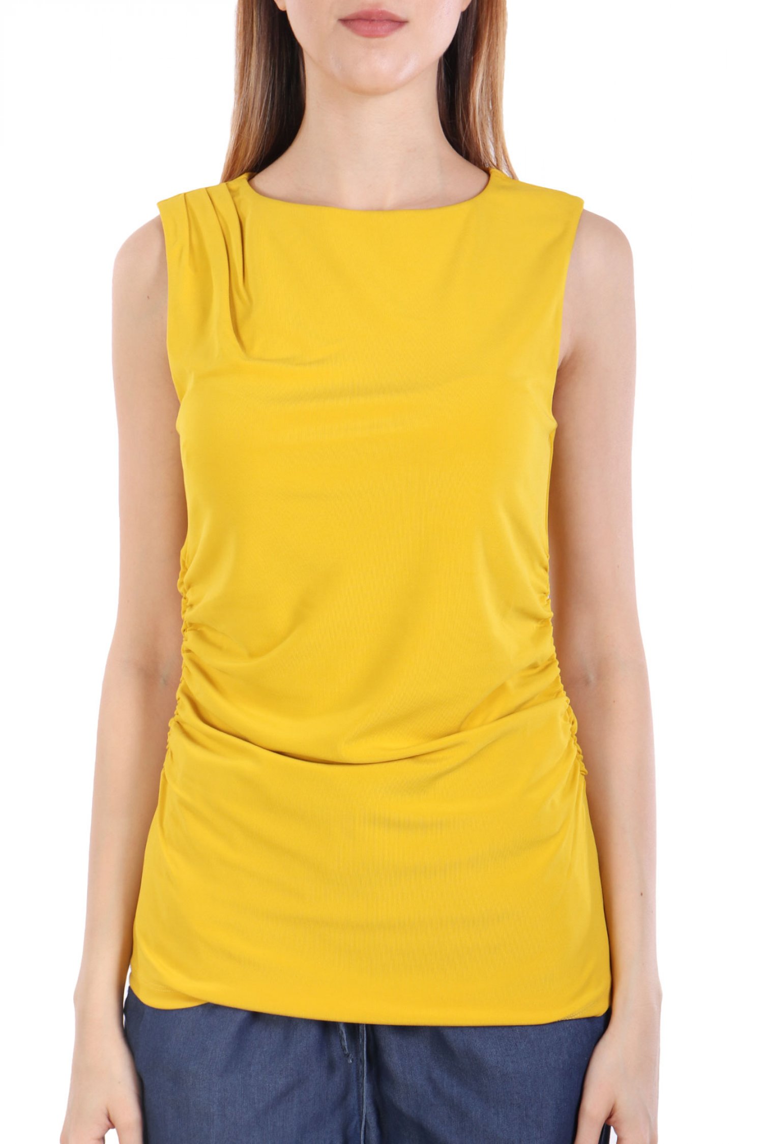 MARELLA TOP GIFT ΣΟΥΡΑ ΣΤΟ ΠΛΑΙ ΚΙΤΡΙΝΟ