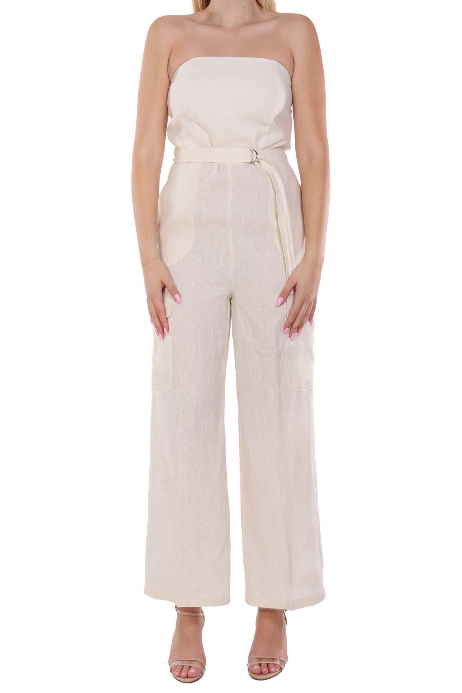 MARELLA EMME ΟΛΟΣΩΜΗ ΦΟΡΜΑ MOSELLA2 ΛΙΝΟ ΤΣΕΠΕΣ ΜΕ ΖΩΝΗ ΕΚΡΟΥ