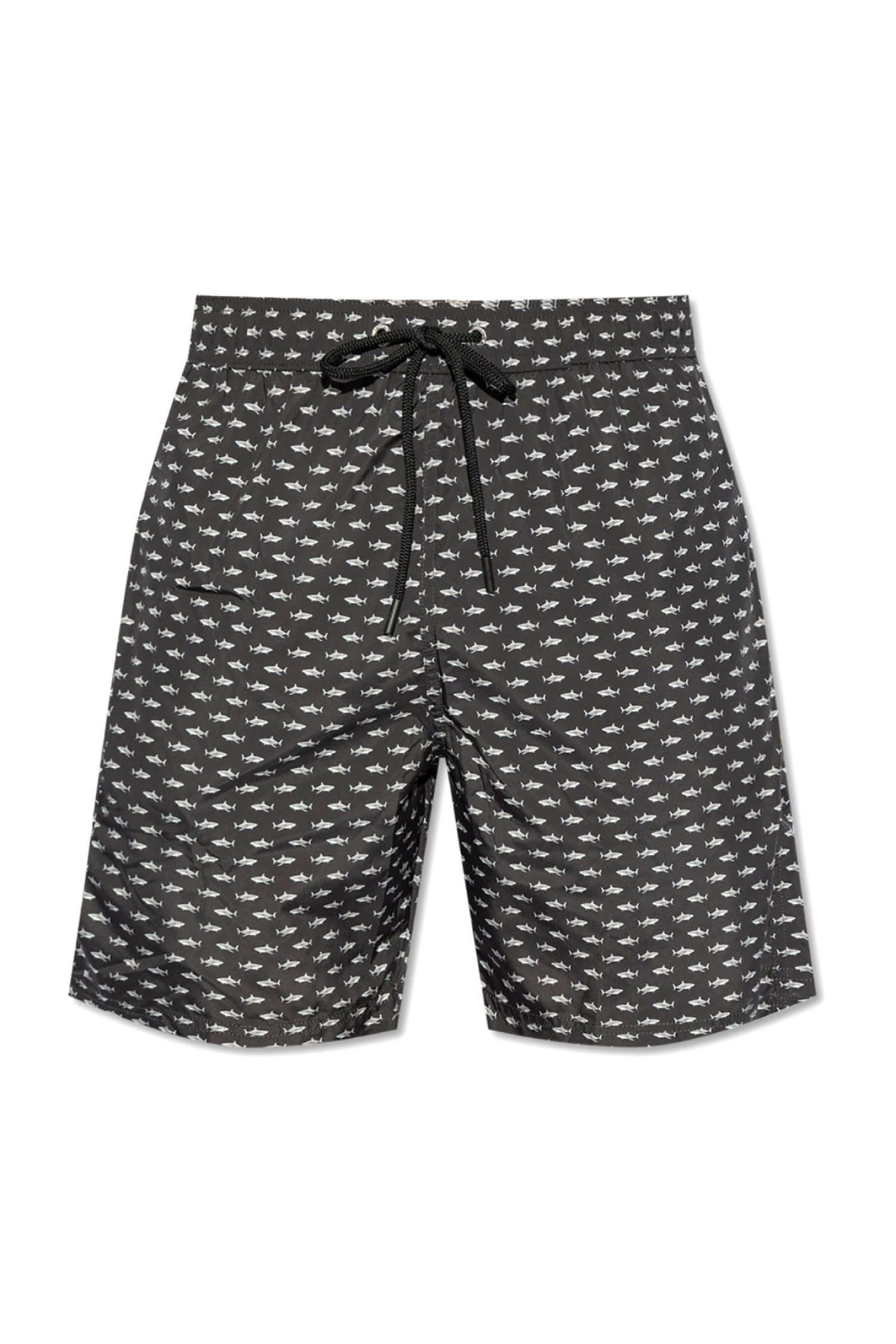 PAUL&SHARK ΜΑΓΙΩ ALL OVER LOGO ΜΑΥΡΟ