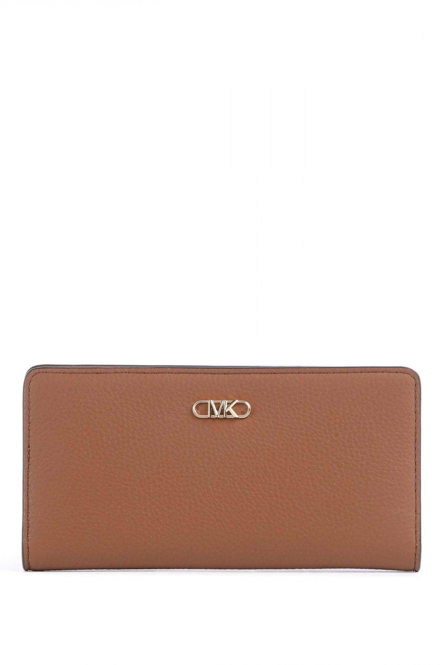 MICHAEL KORS ΠΟΡΤΟΦΟΛΙ LG SLIM SNAP ΜΕΤΑΛΛΙΚΟ LOGO TAMΠΑ