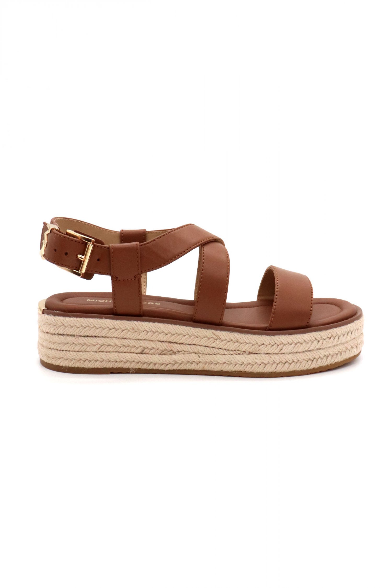 MICHAEL KORS ΠΑΠΟΥΤΣΙΑ ΠΕΔΙΛΑ LYNN ESPADRILLE SANDAL LOGO ΤΑΜΠΑ
