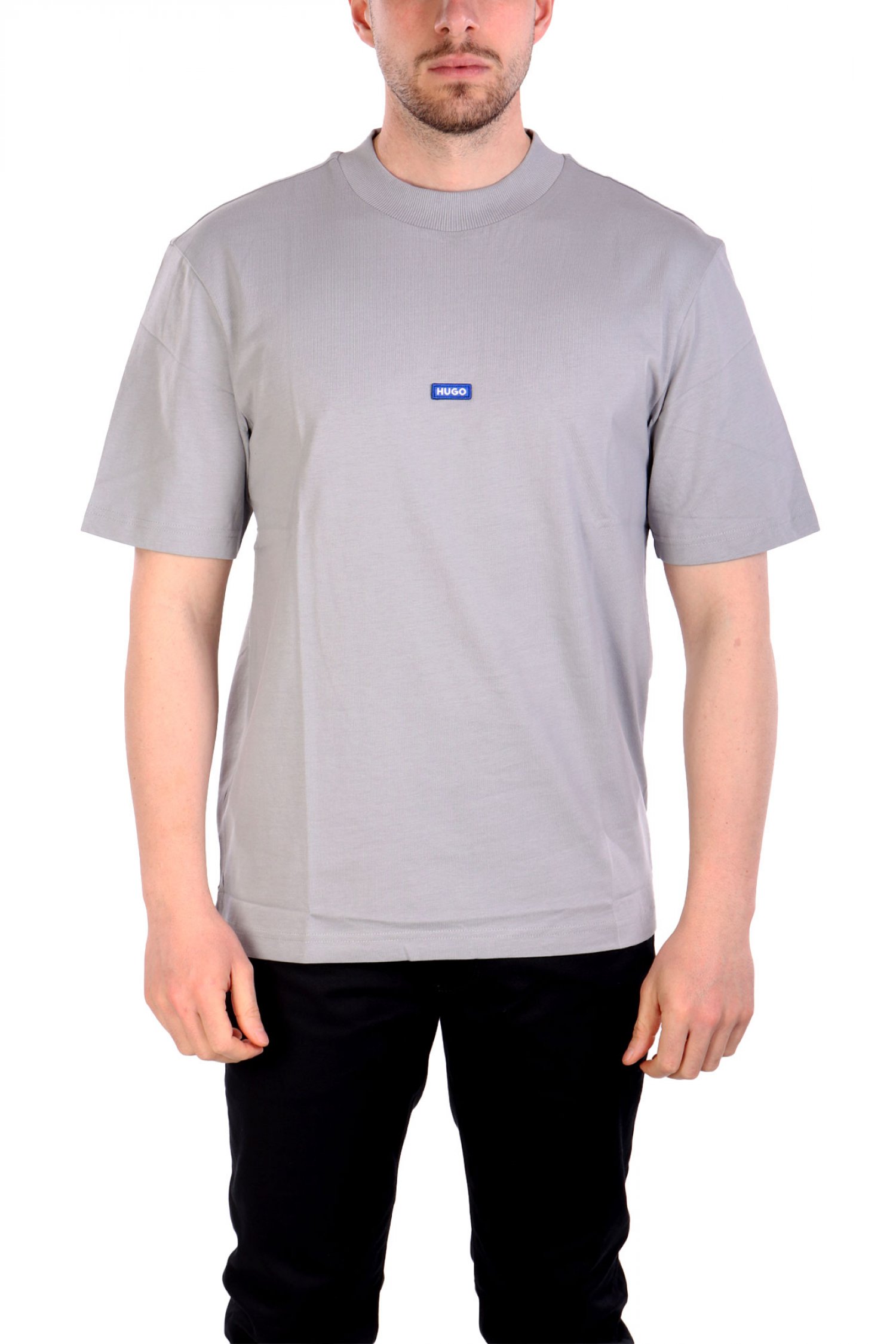 HUGO BLUE T-SHIRT NIEROS ΓΚΡΙ