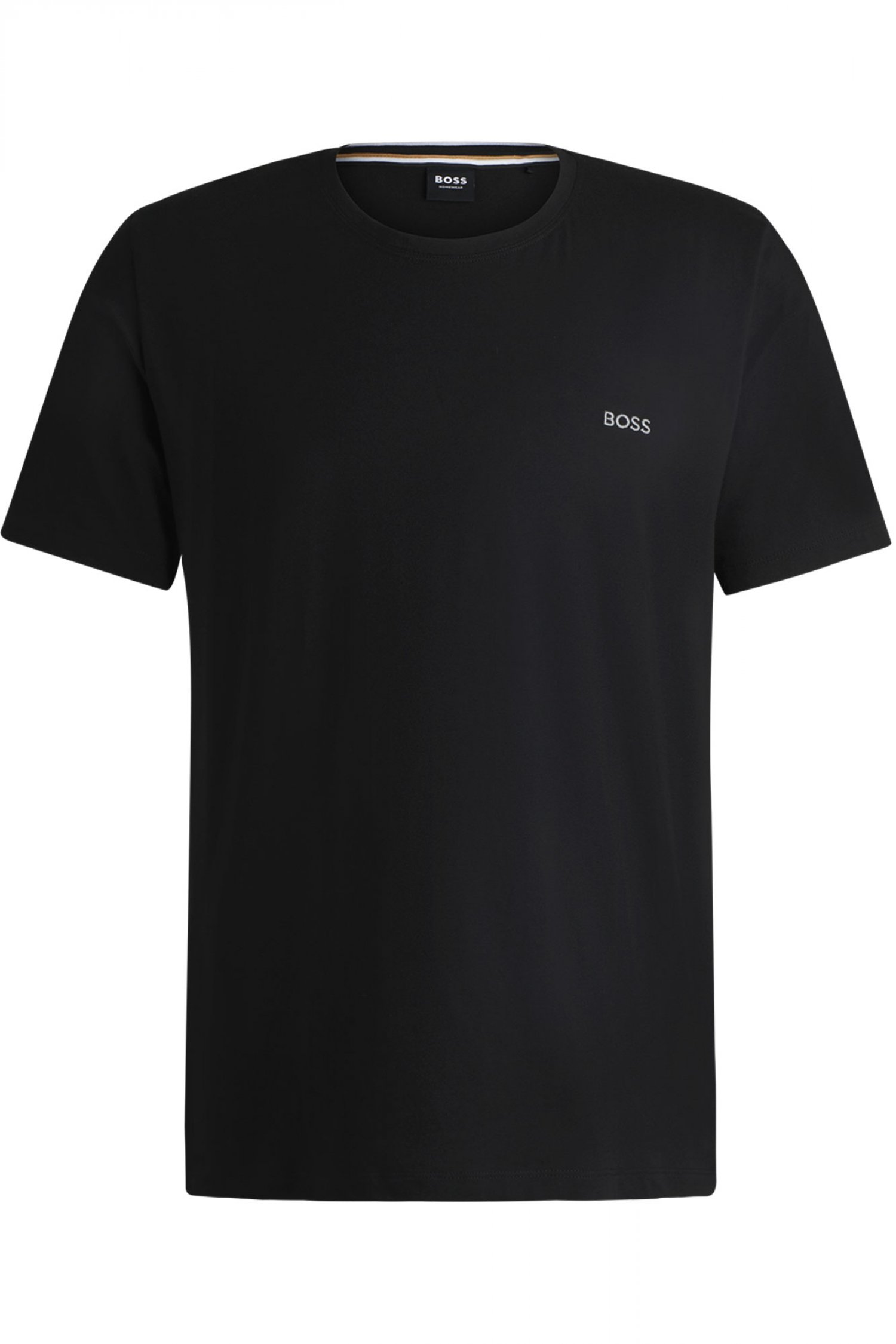 BOSS BODYWEAR T-SHIRT MIX&MATCH T-SHIRT R ΜΑΥΡΟ