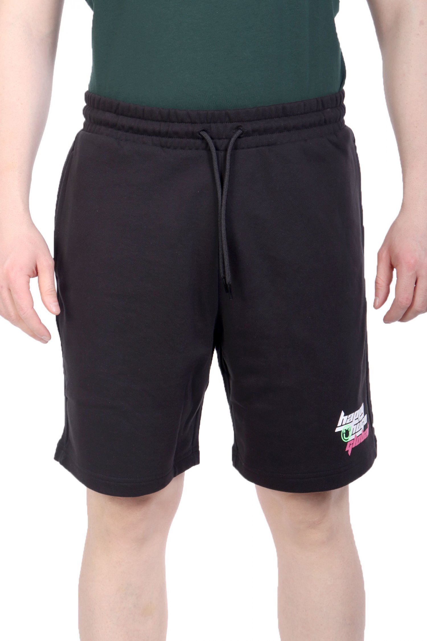 HUGO BLUE ΒΕΡΜΟΥΔΑ ΦΟΥΤΕΡ NIRVATO ΜΑΥΡΟ