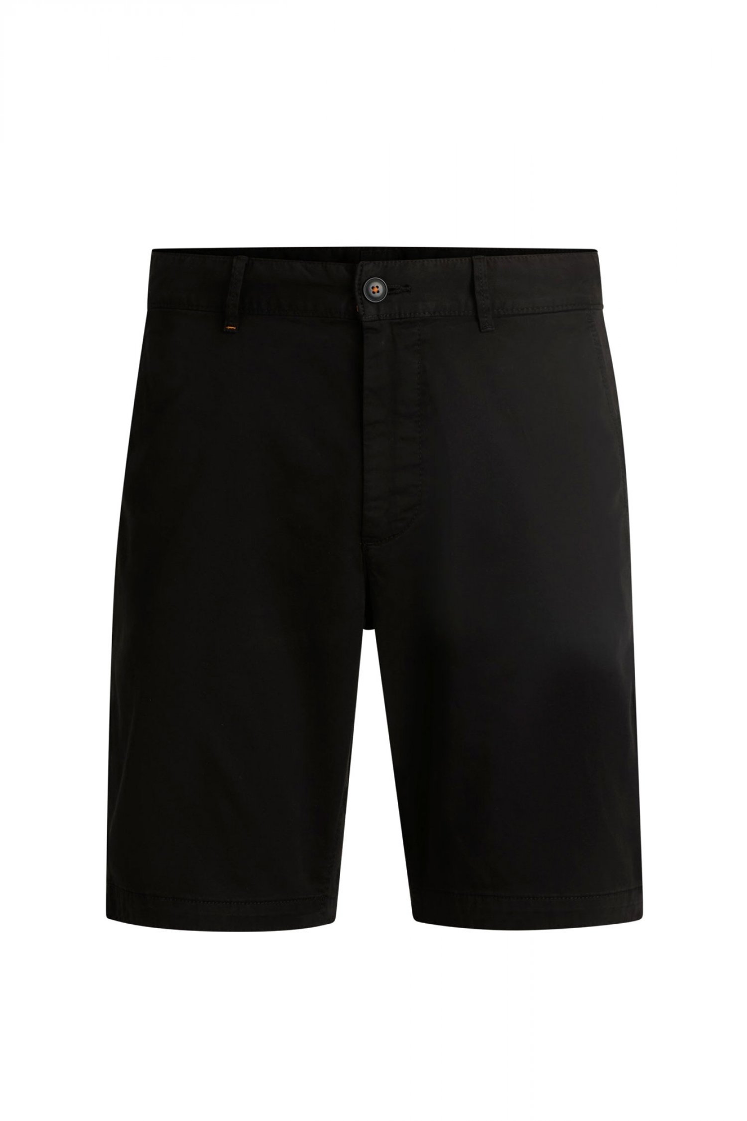 BOSS CASUAL ΒΕΡΜΟΥΔΑ CHINO SLIM FIT CHINO SLIM SHORTS ΜΑΥΡΟ