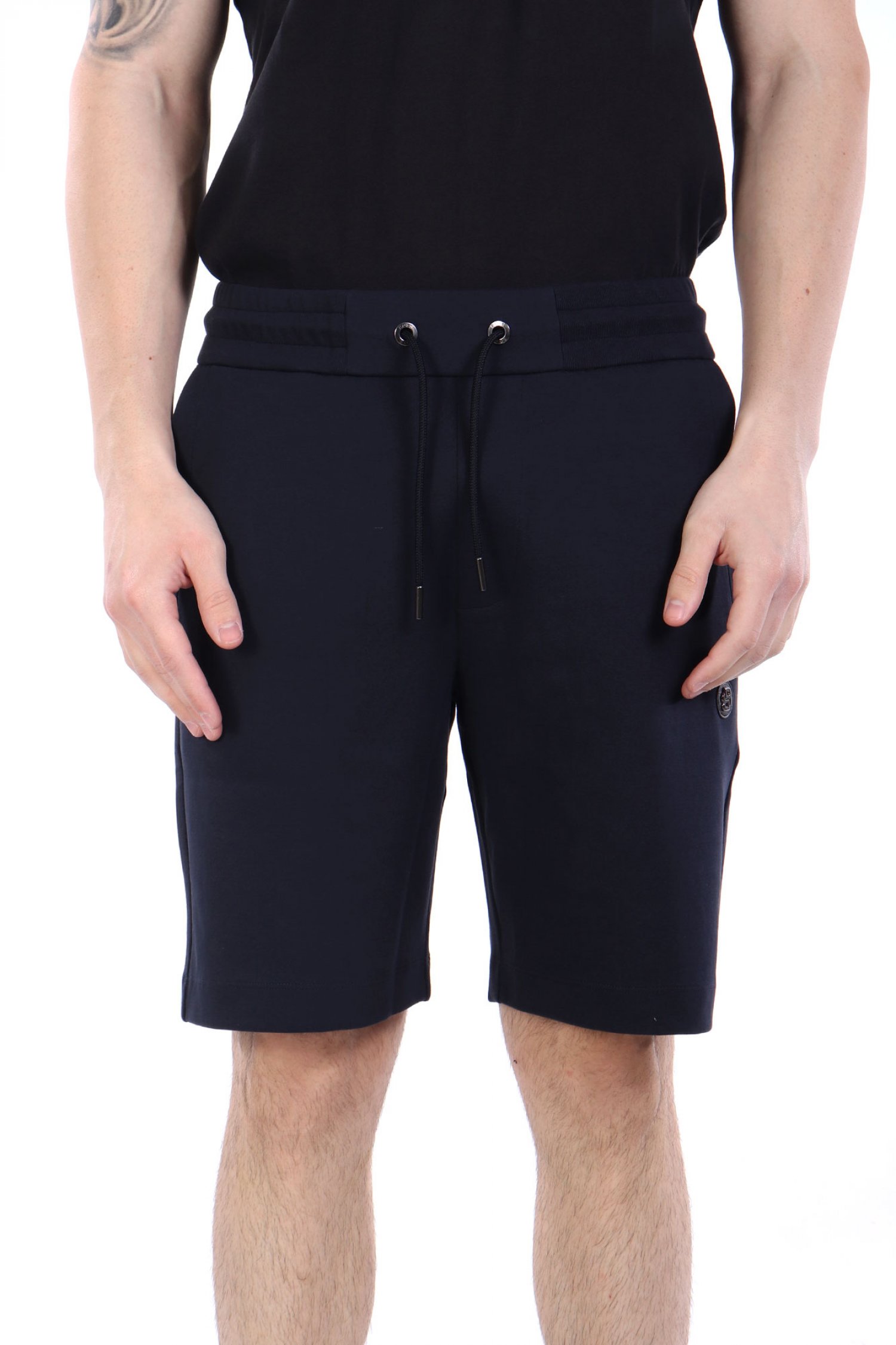 BOSS ΒΕΡΜΟΥΔΑ JERSEY C-LEONI 01 ΜΠΛΕ