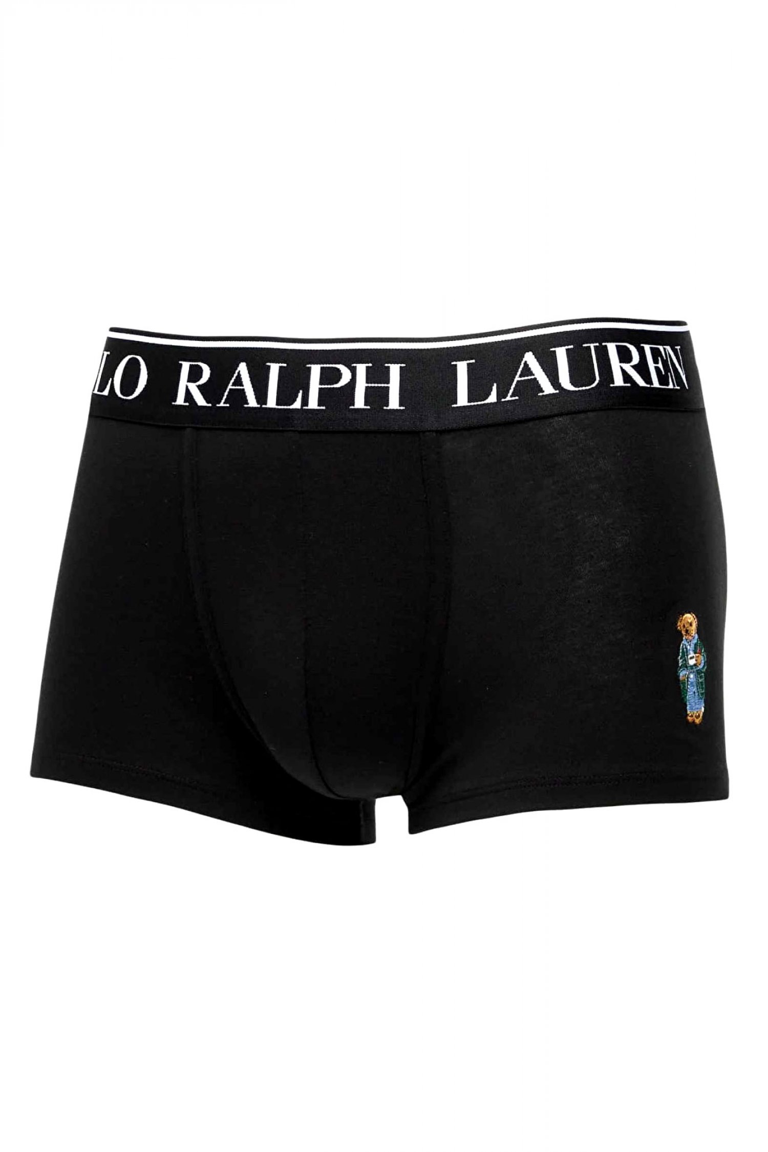 RALPH LAUREN RALPH LAUREN UNDERWEAR ΕΣΩΡΟΥΧΟ TRUNK STRETCH COTTON LOGO BEAR ΜΑΥΡΟ